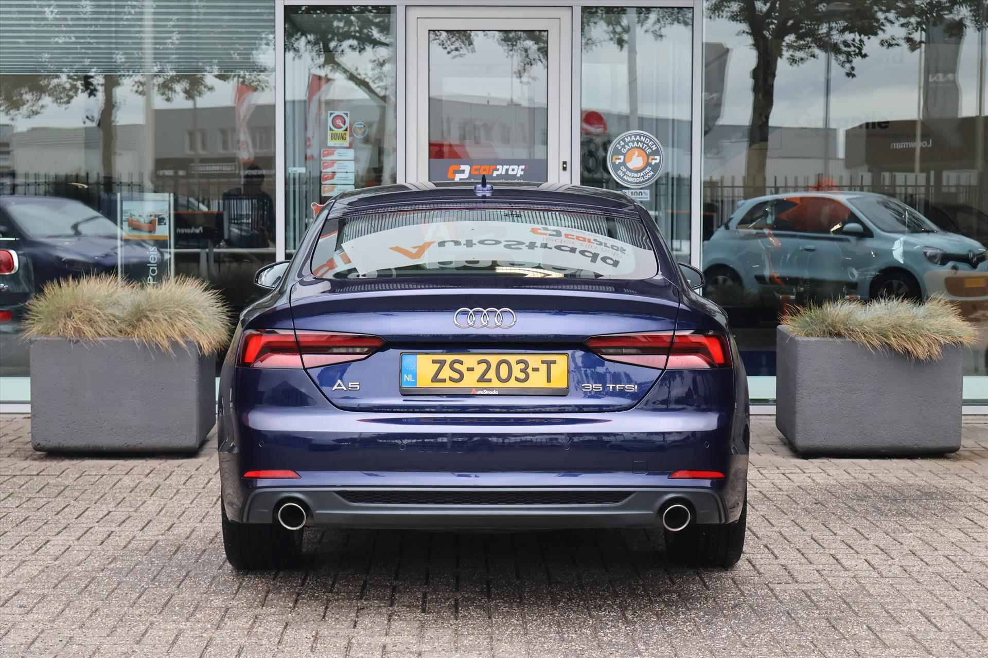 Audi A5 Sportback 35 TFSI S-Line 150pk | Leder Interieur | Cruise | LED | Navi | 1e Eigenaar - 16/53