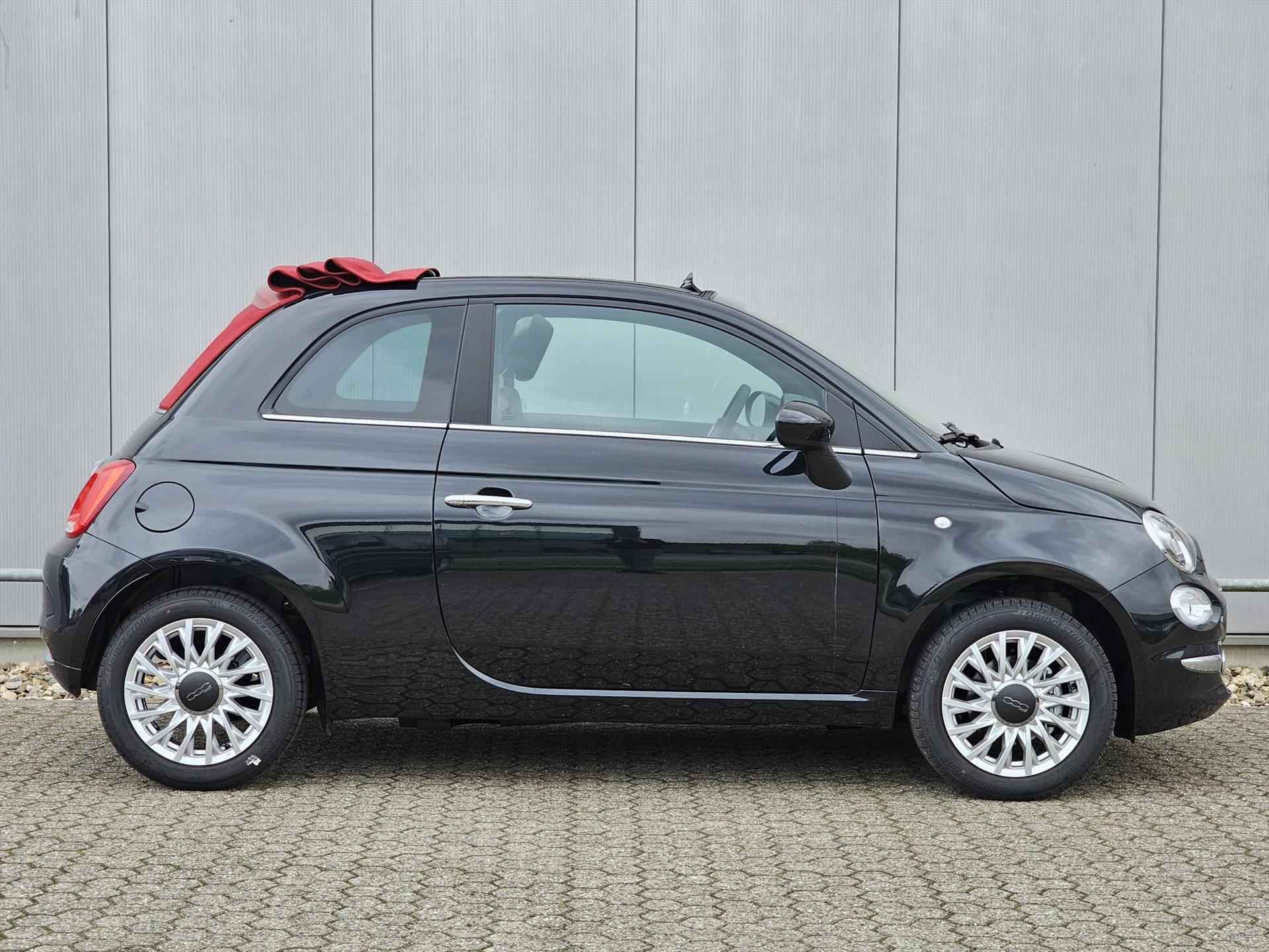 Fiat 500c 1.0 Hybrid 70pk Dolcevita Finale | Apple CarPlay / Android Auto | Cruise Control | Parkeersensoren | Uit voorraad leverbaar! - 4/39