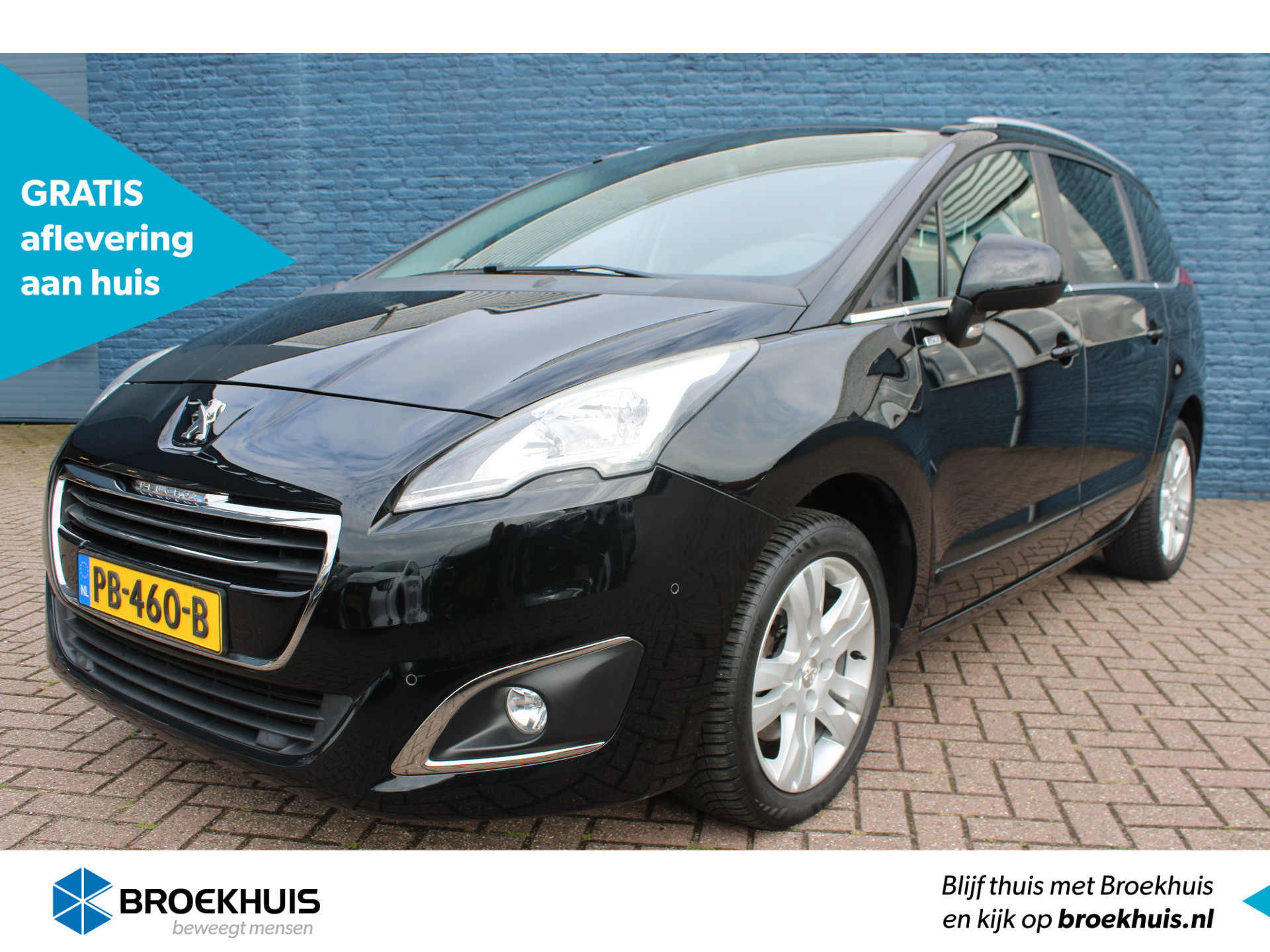 Peugeot 5008 1.2 PureTech 130pk Style 7p. | Navigatie | Bluetooth | 17 Inch lichtmetaal | All season |