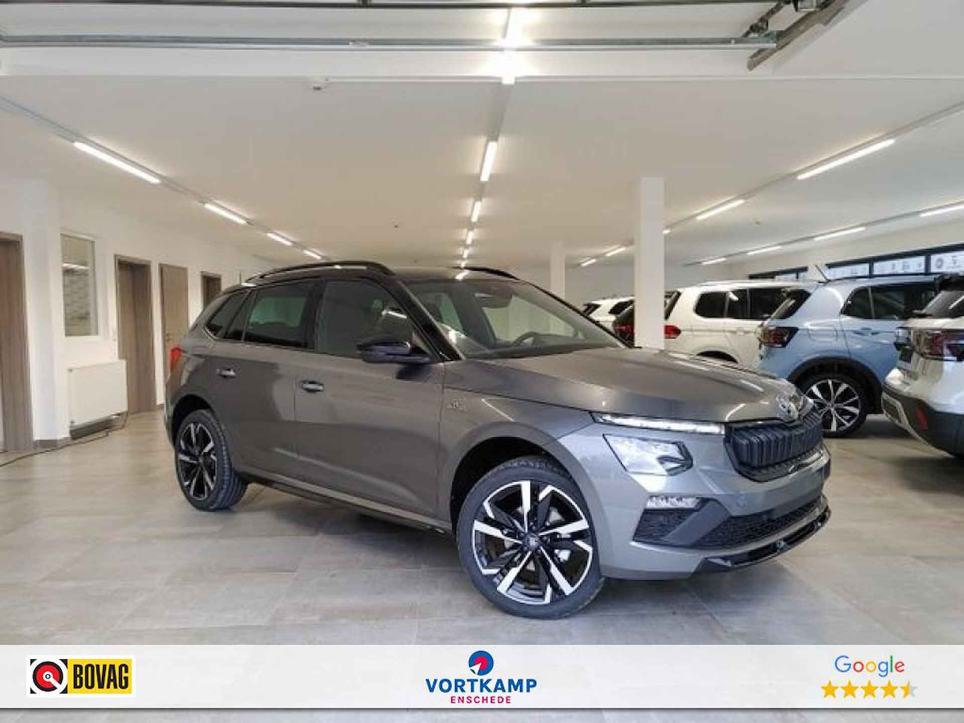 SKODA Kamiq 1.5 TSI DSG MONTE CARLO TREKHAAK/CAMERA/CARPLAY/STOELVERW