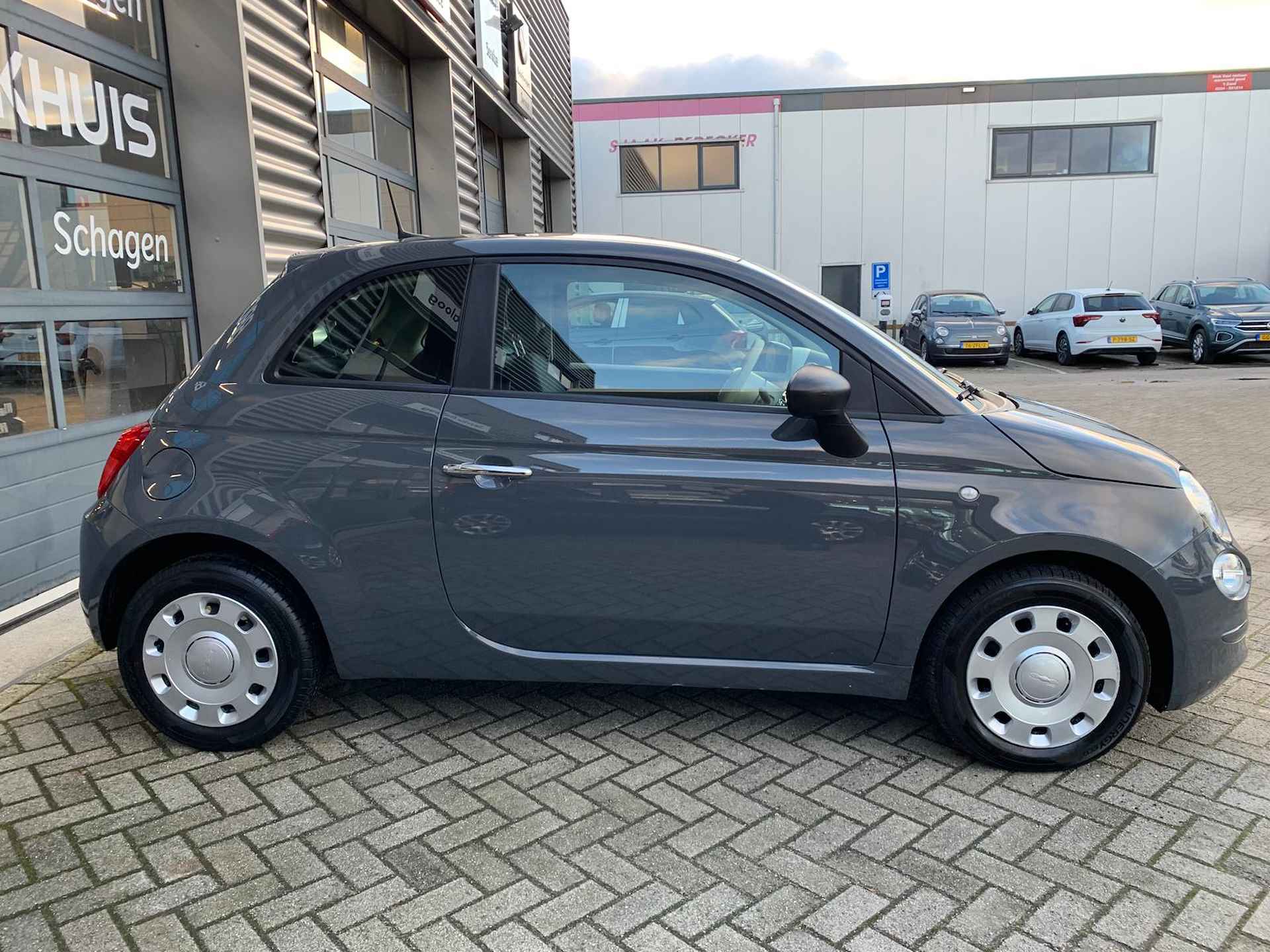 Fiat 500 1.0 70 pk Hybrid Cult | Airco | DAB | Cruise control | - 7/25