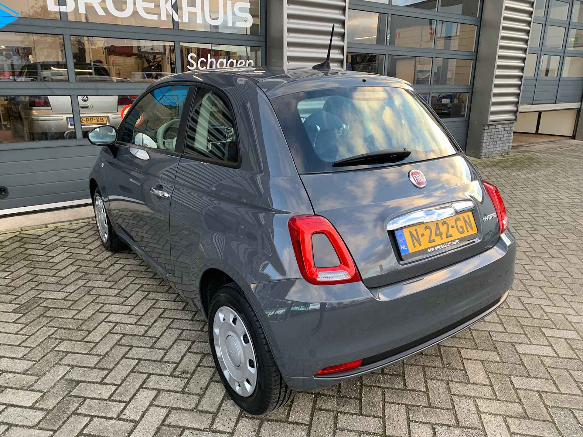 Fiat 500 1.0 70 pk Hybrid Cult | Airco | DAB | Cruise control | - 8/25