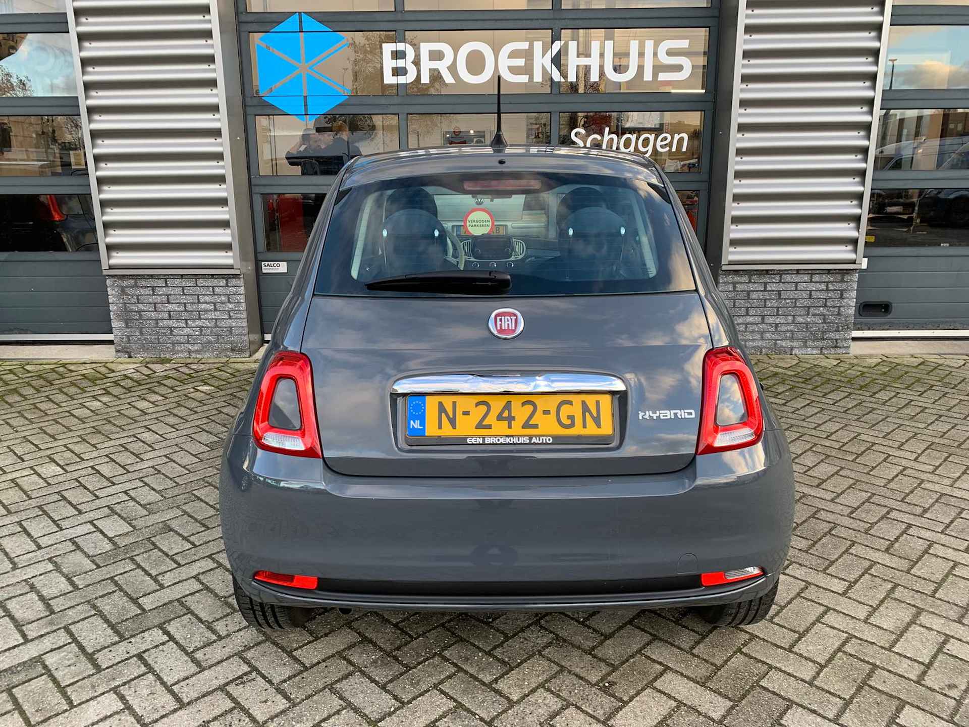 Fiat 500 1.0 70 pk Hybrid Cult | Airco | DAB | Cruise control | - 9/25