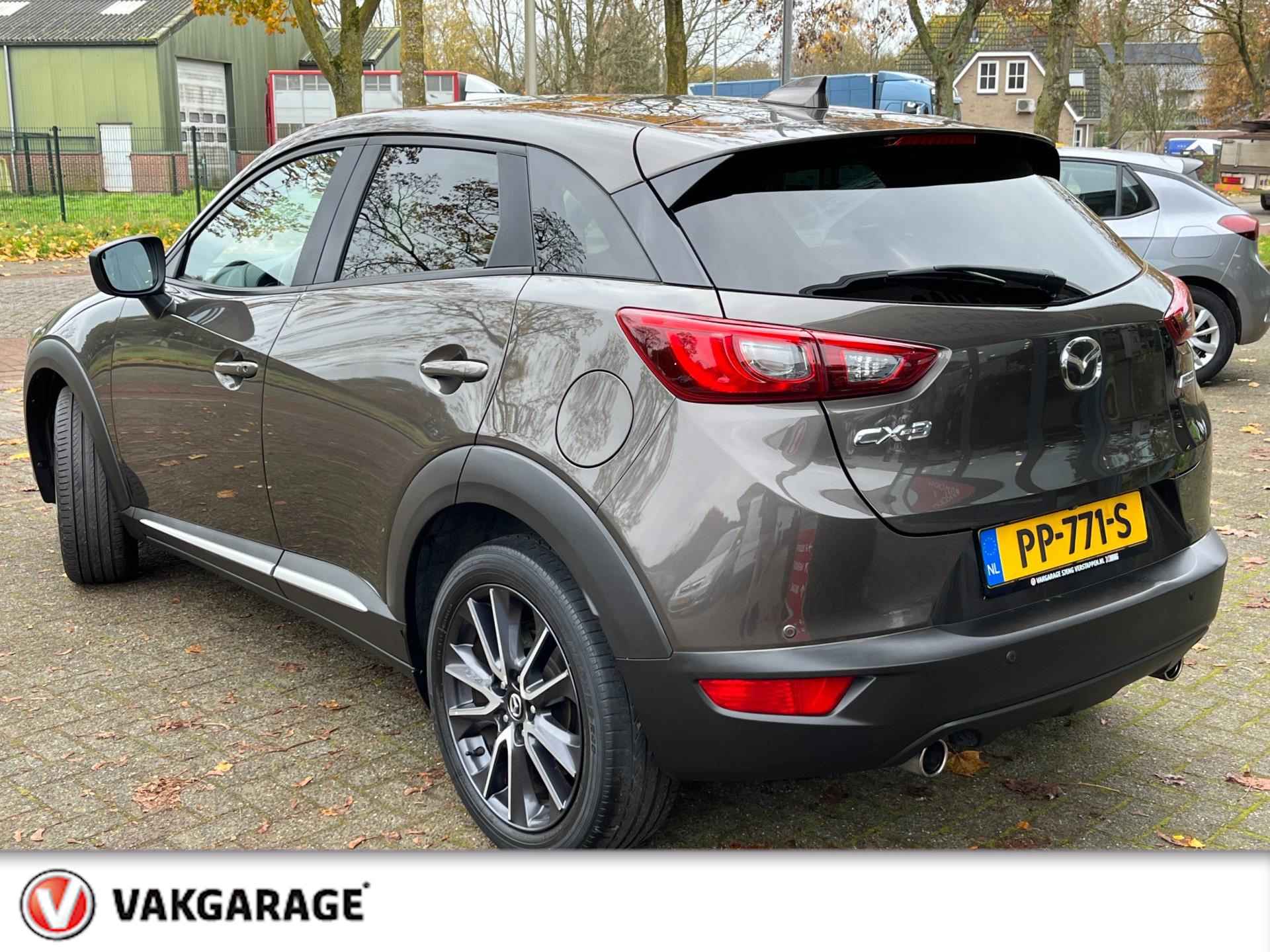 Mazda CX-3 2.0 SkyActiv-G 120 GT-M leder navi Bovag rijklaarprijs !! - 4/32