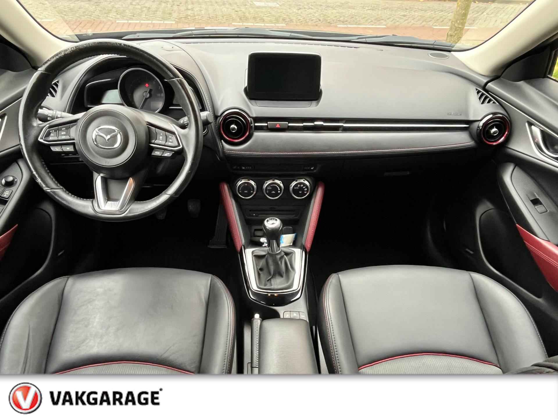 Mazda CX-3 2.0 SkyActiv-G 120 GT-M leder navi Bovag rijklaarprijs !! - 19/32