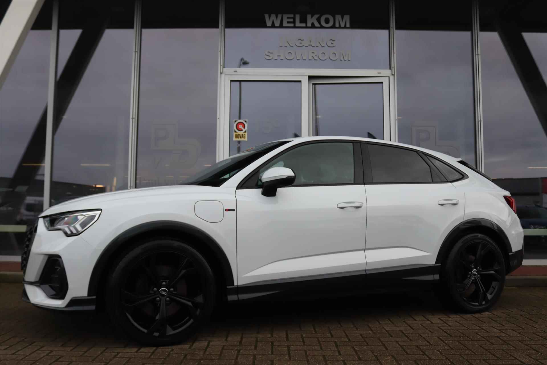 Audi Q3 Sportback 45TFSIe 245PK PHEV AUTOMAAT BLACK E.D. Navi Carplay | Adapt.Cruise | Virtual Cockpit | Keyless | Verlaagd | Electr.Klep | 20 Inch Lm | - 5/65