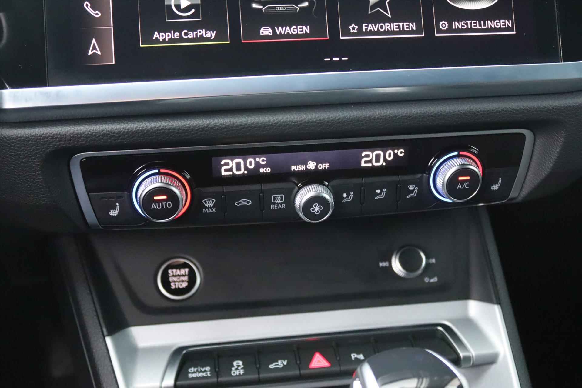 Audi Q3 Sportback 45TFSIe 245PK PHEV AUTOMAAT BLACK E.D. Navi Carplay | Adapt.Cruise | Virtual Cockpit | Keyless | Verlaagd | Electr.Klep | 20 Inch Lm | - 27/65