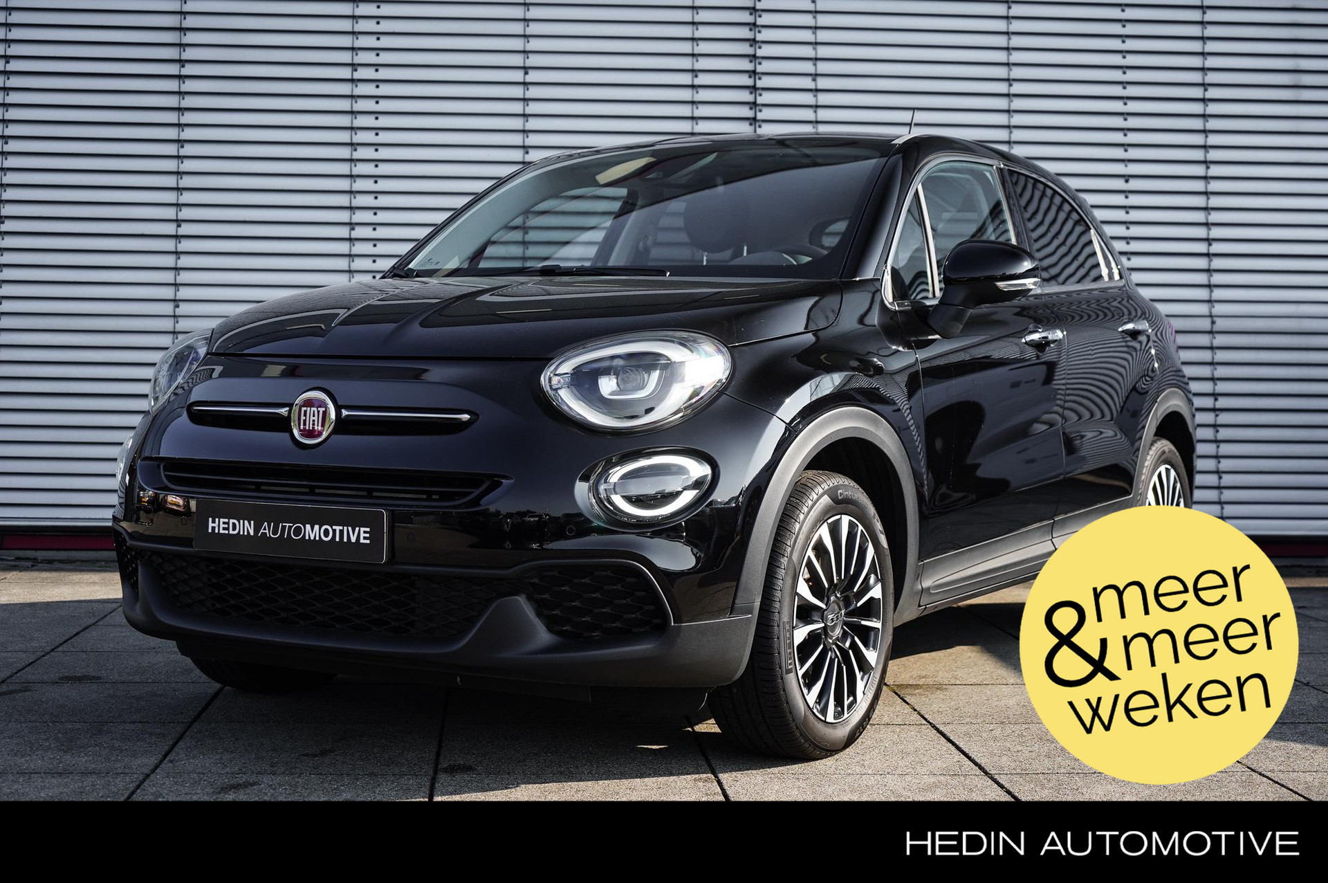 Fiat 500 X 1.3 GSE 150pk Lounge | Stoelverwarming | AppleCarplay/AndroidAuto | Leder | Parkeersensoren + Camera