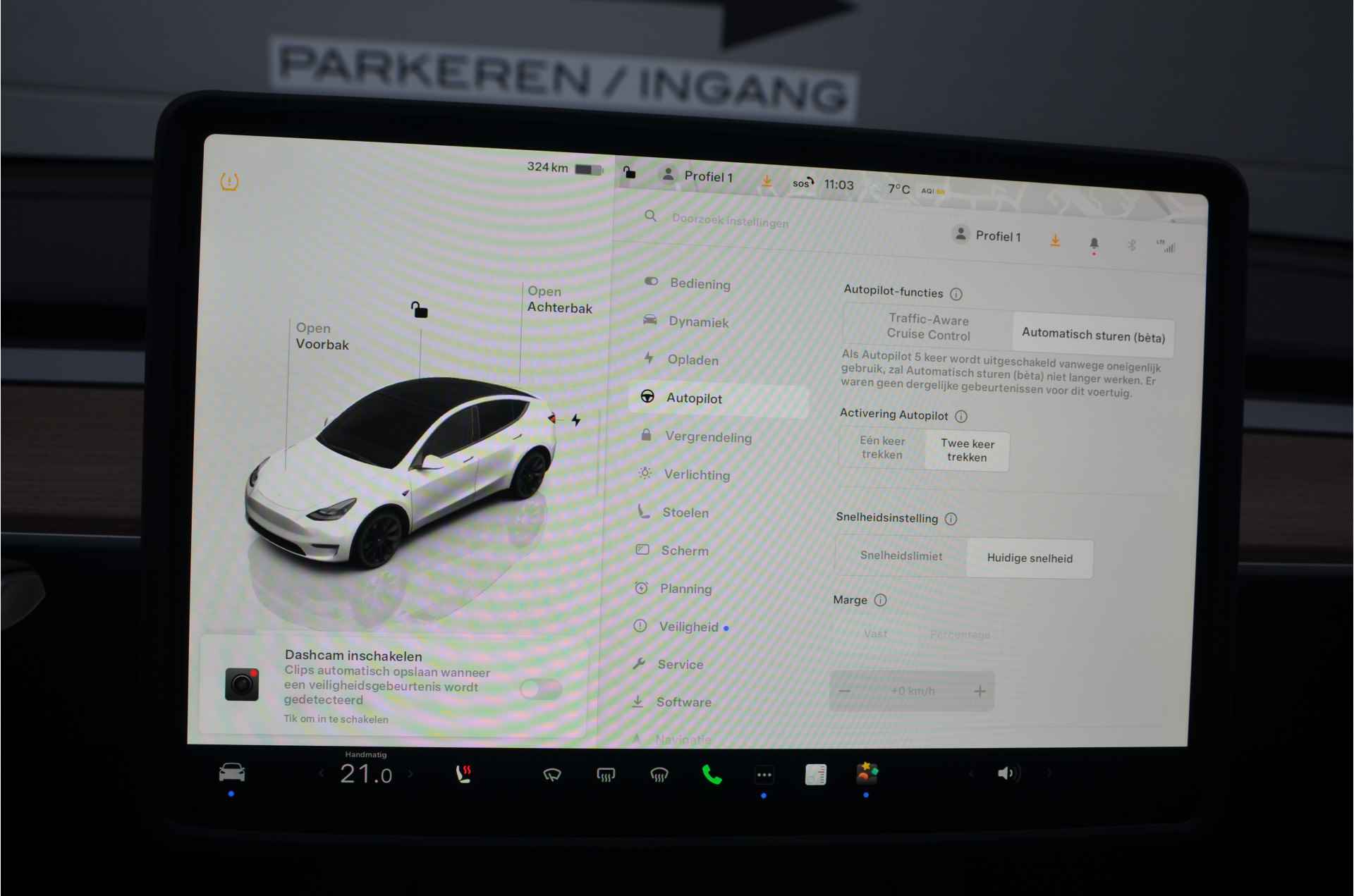 Tesla Model Y Long Range AWD 75 kWh Trekhaak, 20", AutoPilot - 16/34