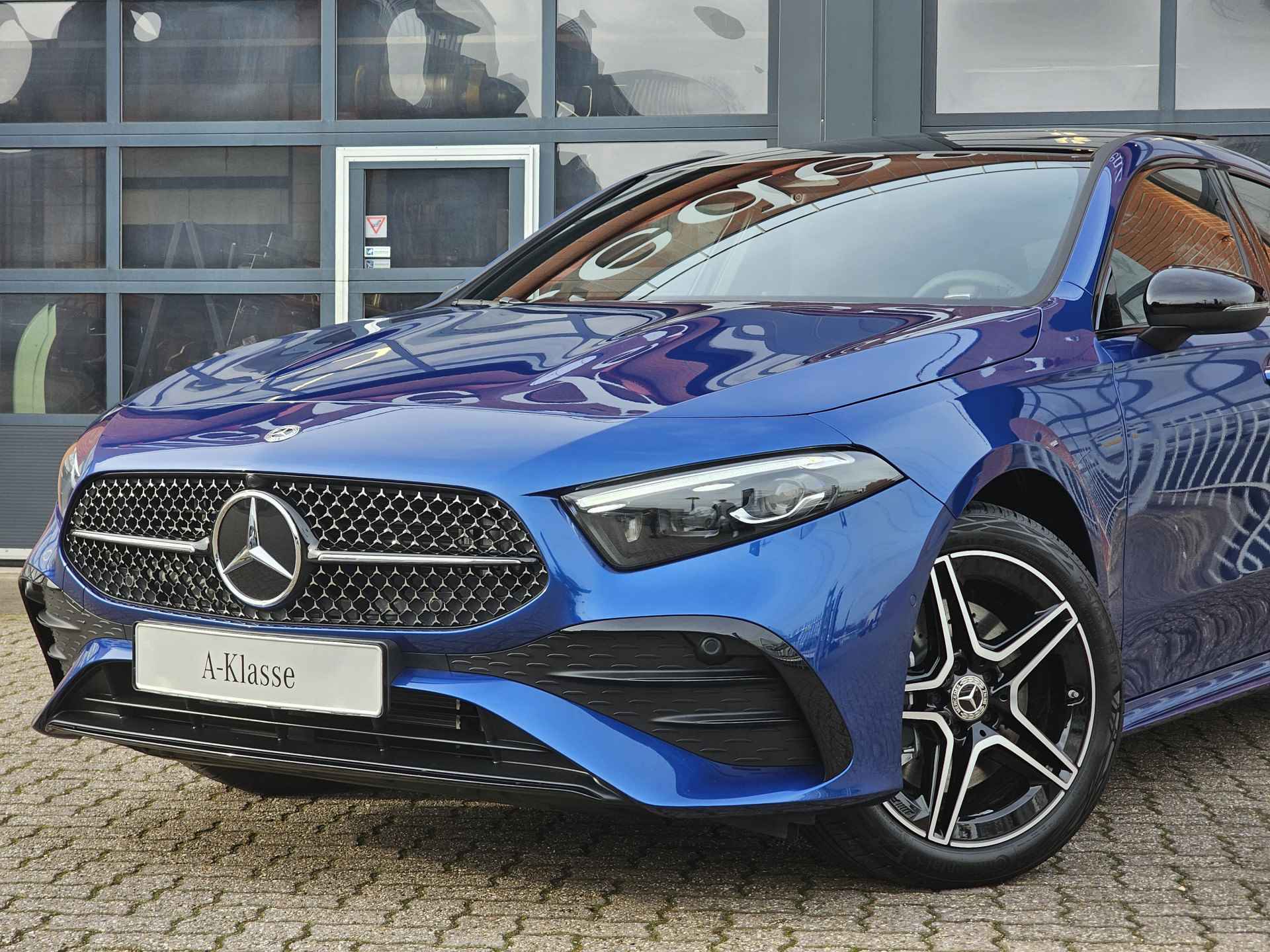 Mercedes-Benz A-Klasse A 250 e AMG Line | Nightpakket | Panoramadak | Multibeam LED | Sound System | Stoelverwarming | Achteruitrijcamera - 4/18