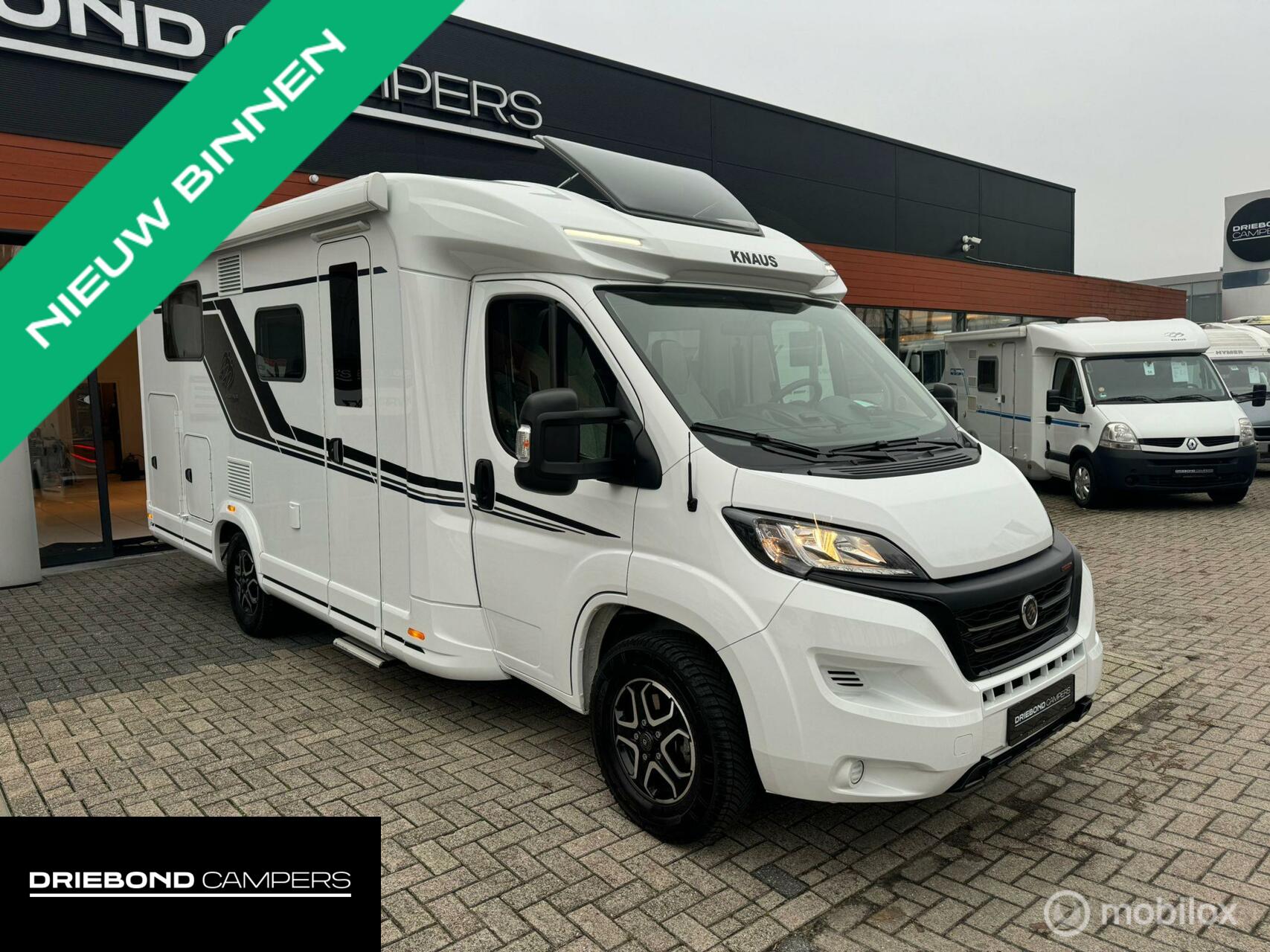 Knaus 650MEG Sky Ti Platinum 9T-Automaat Enkele Bedden Zonnepaneel