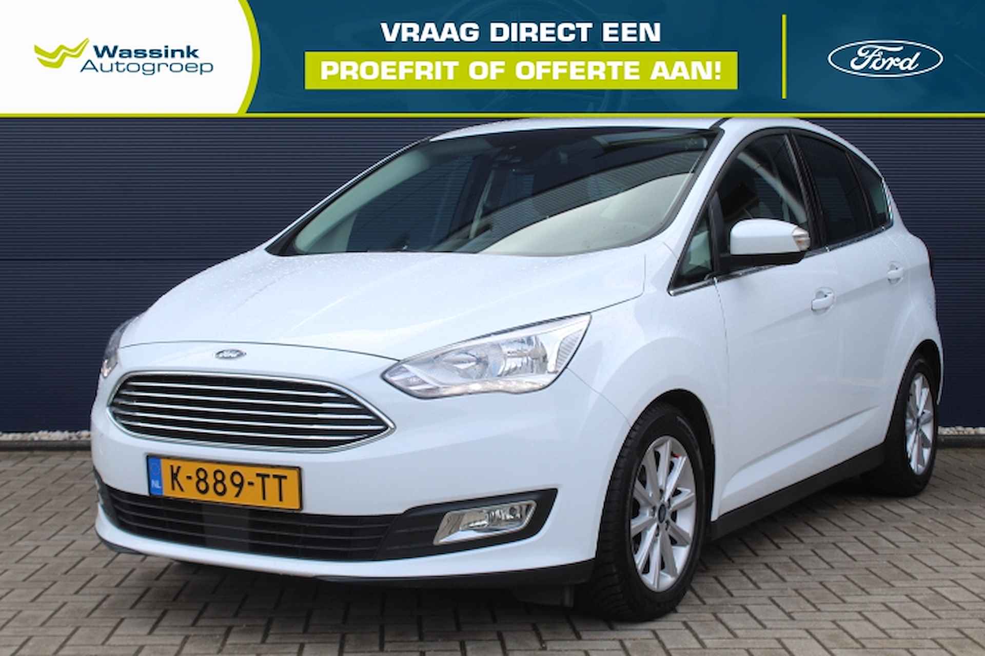 FORD C-Max 1.5 EcoBoost 150pk AUTOMAAT  Titanium Camera | Adaptive cruise control  | Navigatie | Trekhaak