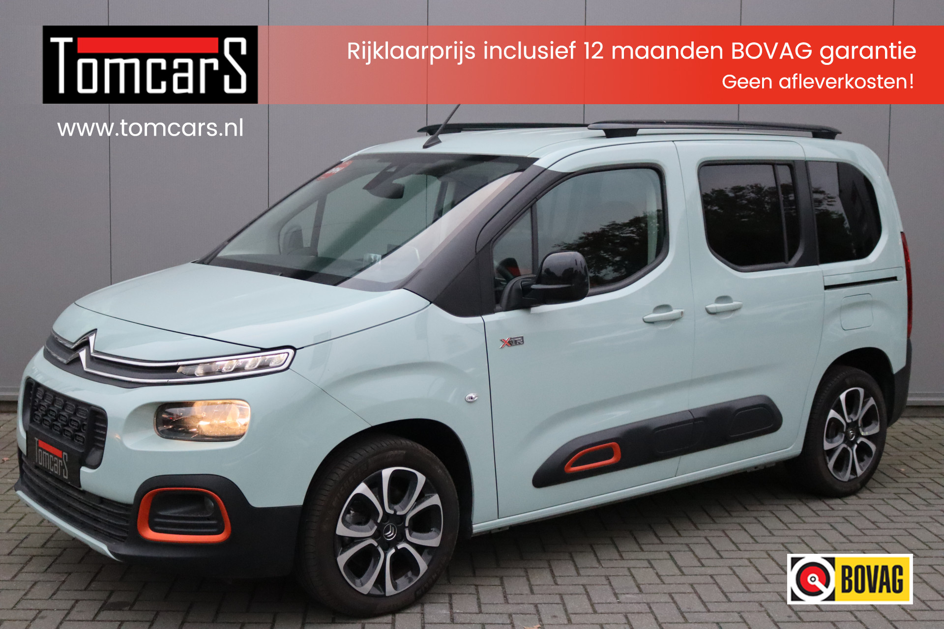 Citroën Berlingo 1.2 PureT. Automaat Shine Carplay/Parkeerhulp/Cruise-Control/Climate-Control