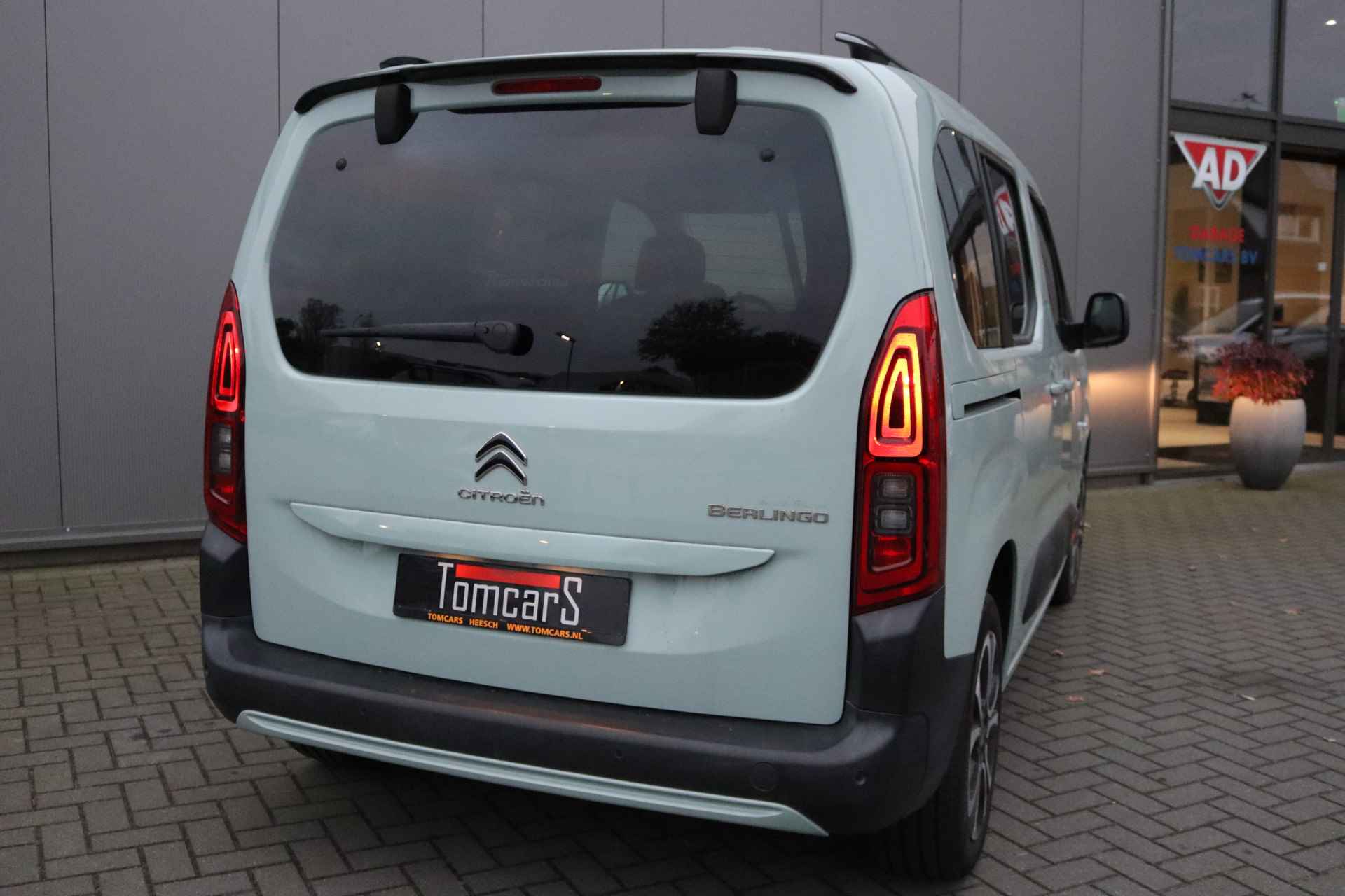 Citroën Berlingo 1.2 PureT. Automaat Shine Carplay/Parkeerhulp/Cruise-Control/Climate-Control - 11/35