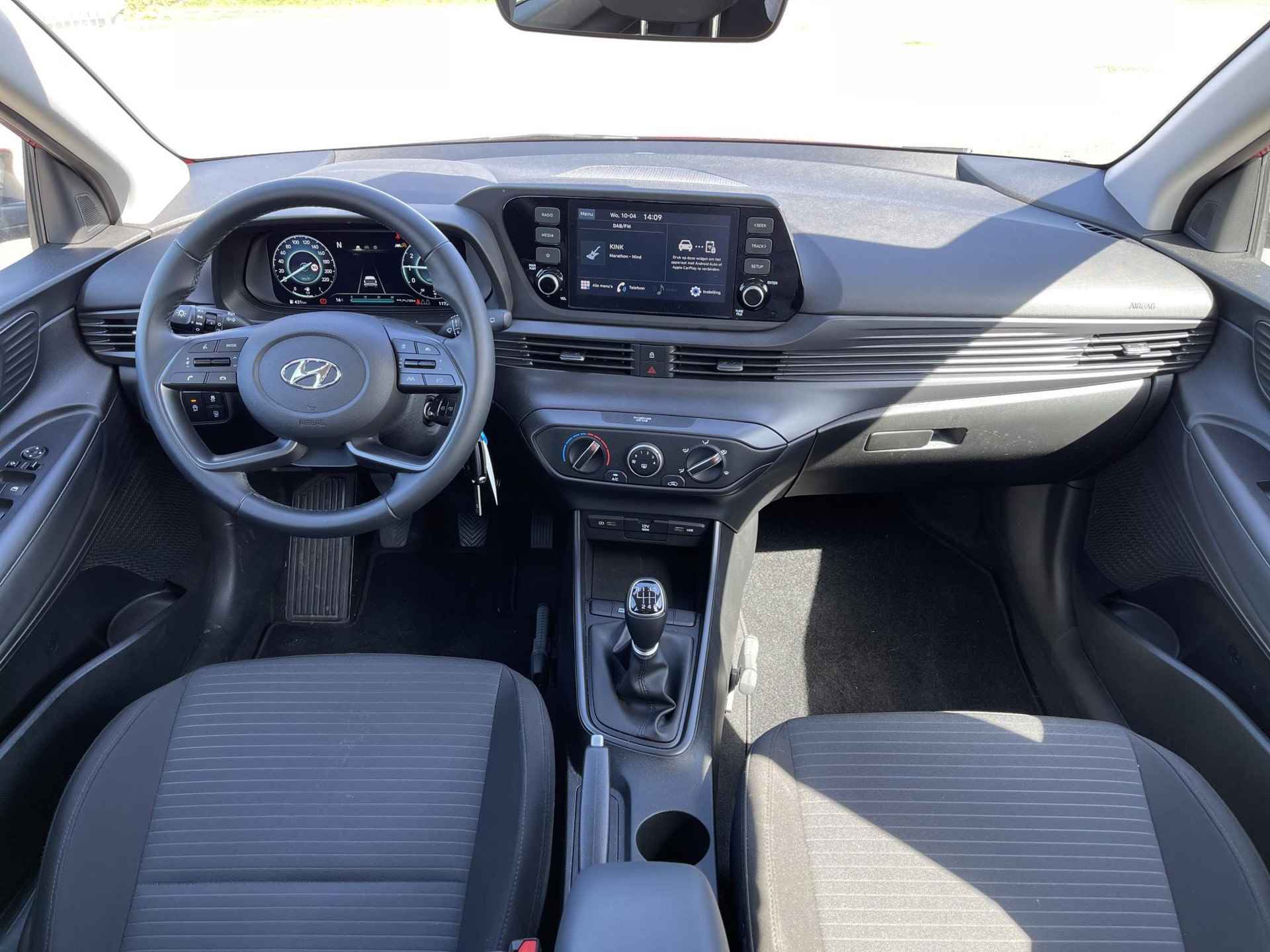 Hyundai i20 1.0 T-GDI Comfort | Apple Carplay/Android Auto | Dodehoek | Camera | Cruise Control | Airco | Park. Sensor | Rijklaarprijs! - 13/24