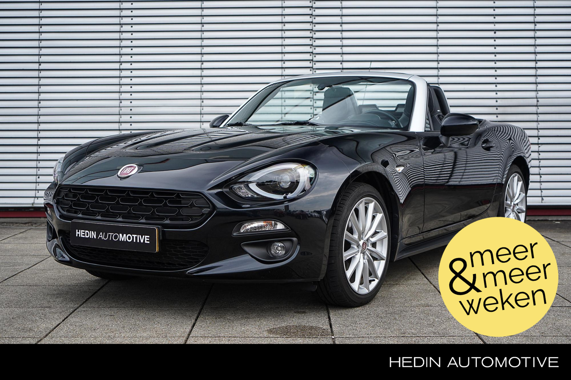 Fiat 124 Spider 1.4 MultiAir Turbo Lusso | Origineel NL | 20dkm! | Stoelverwarming | BOSE Audio | Navigatie | Parkeersensoren + Camera | Leder | Keyless Entry & Go