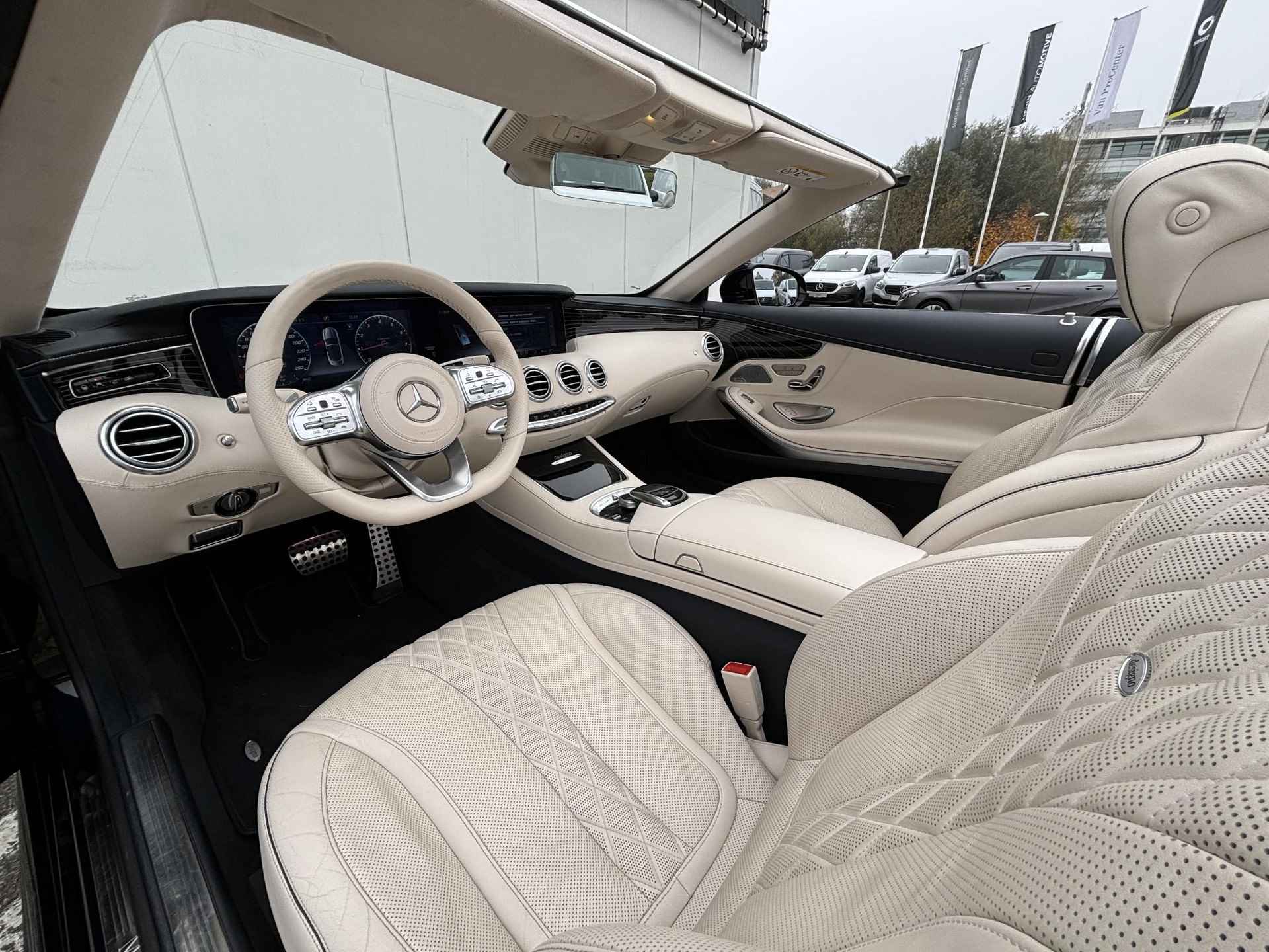 Mercedes-Benz S-klasse Cabrio S 560 Cabiolet Automaat AMG Line | Designo | Exclusiefpakket | Distronic+ | Head-up | Burmester Audio | Sfeerverlichting | Memory | 360° Camera - 3/28