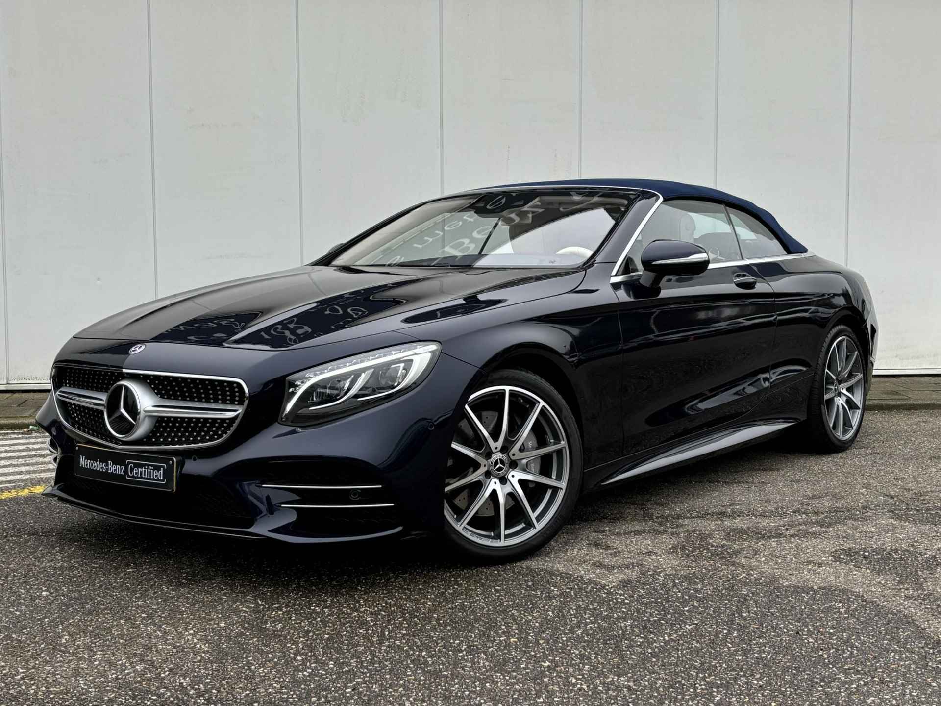 Mercedes-Benz S-klasse Cabrio S 560 Cabiolet Automaat AMG Line | Designo | Exclusiefpakket | Distronic+ | Head-up | Burmester Audio | Sfeerverlichting | Memory | 360° Camera - 25/28