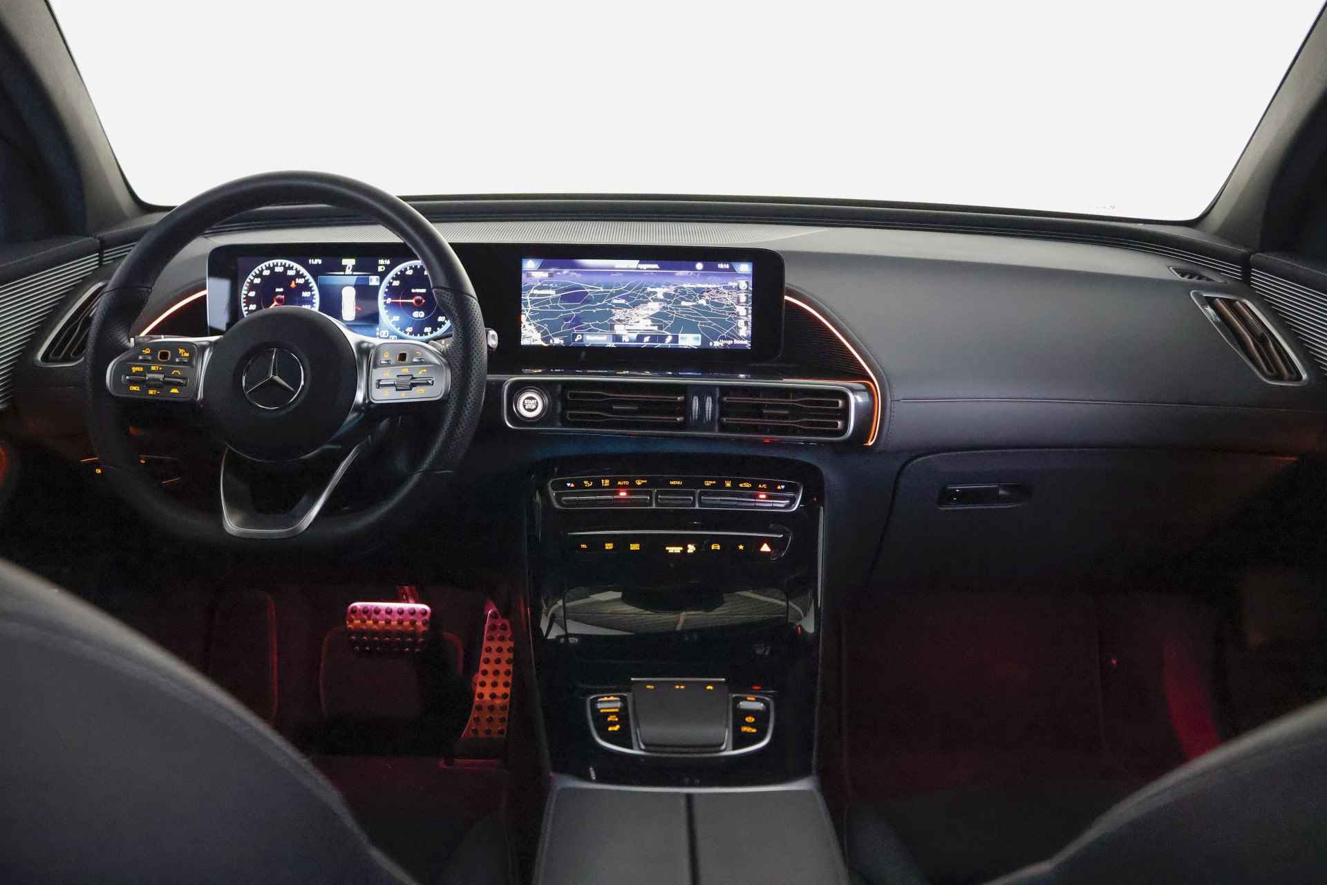 Mercedes-Benz EQC 400 4MATIC AMG Line 80 kWh / Opendak / Pilot assist / DAB / Camera / Navi - 37/39