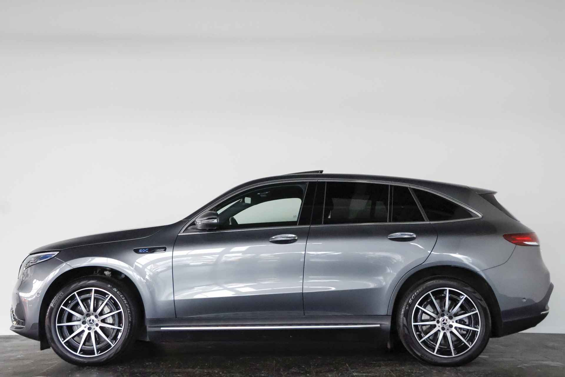 Mercedes-Benz EQC 400 4MATIC AMG Line 80 kWh / Opendak / Pilot assist / DAB / Camera / Navi - 39/39