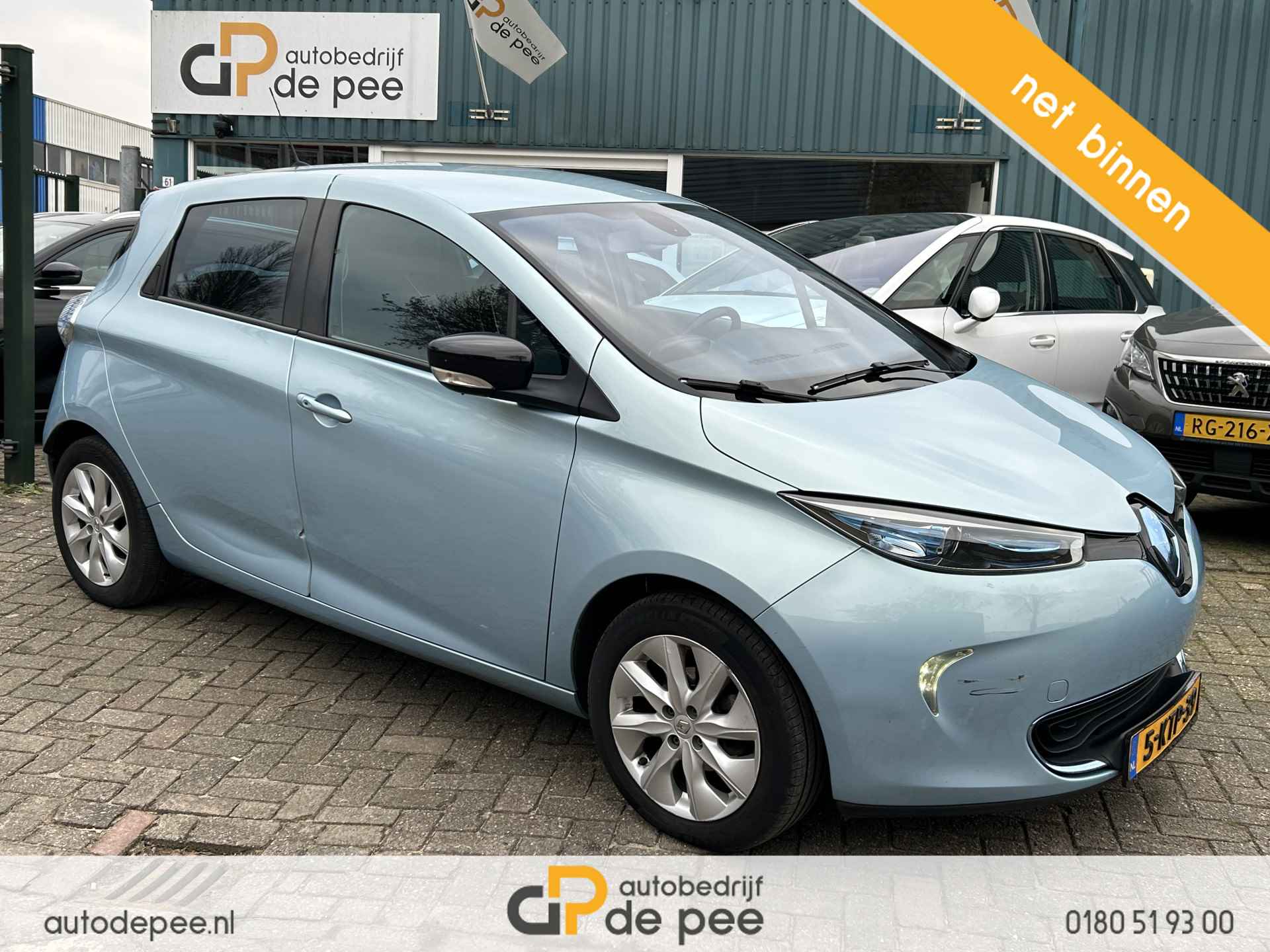 Renault ZOE Q210 Zen Quickcharge 22 kWh GARANTIE/INCL.ACCU/CAMERA/CLIMA/CRUISE/NAVI rijklaarprijs!