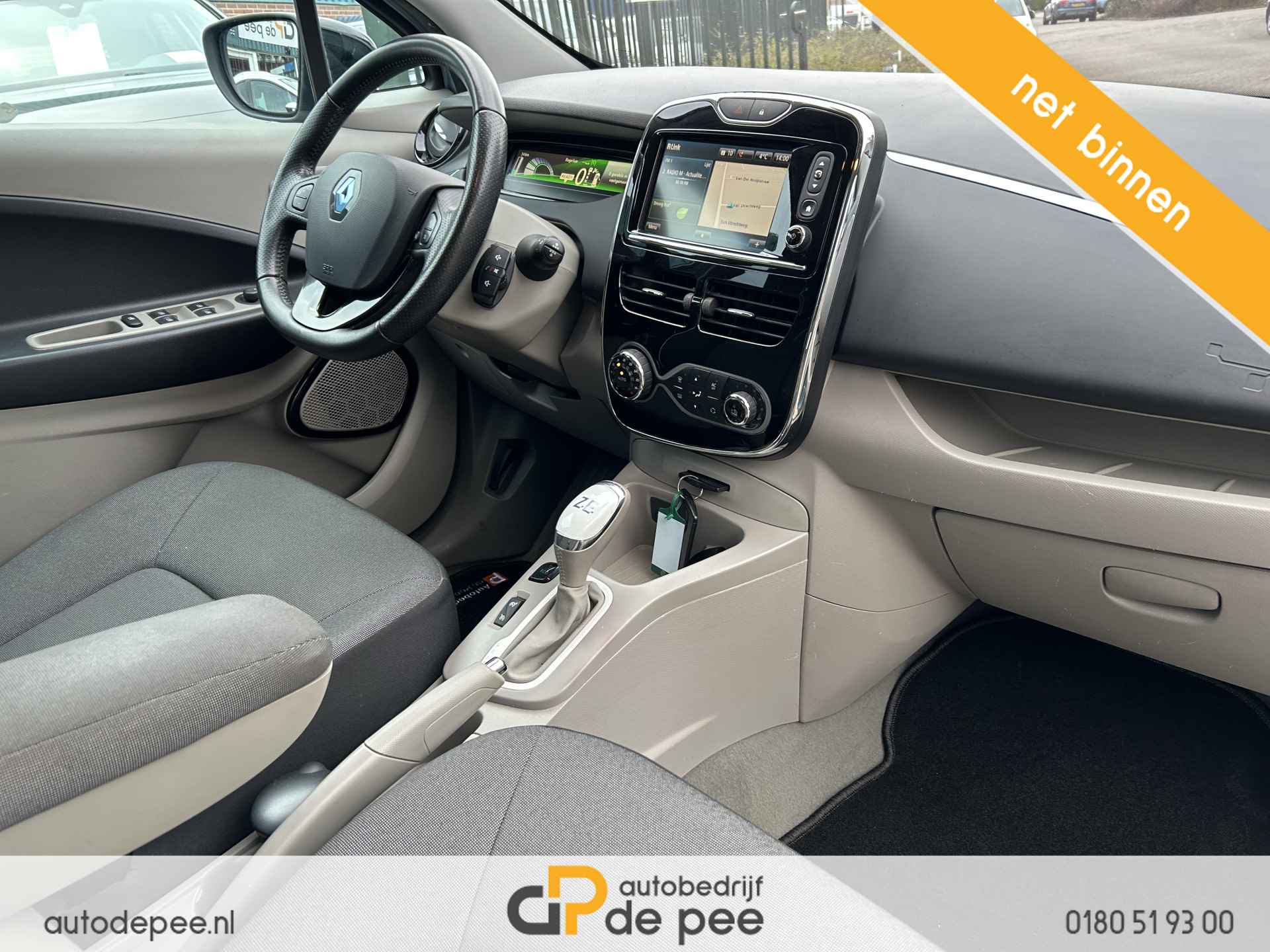 Renault ZOE Q210 Zen Quickcharge 22 kWh GARANTIE/KOOPACCU/CAMERA/CLIMA/CRUISE/NAVI rijklaarprijs! - 8/16