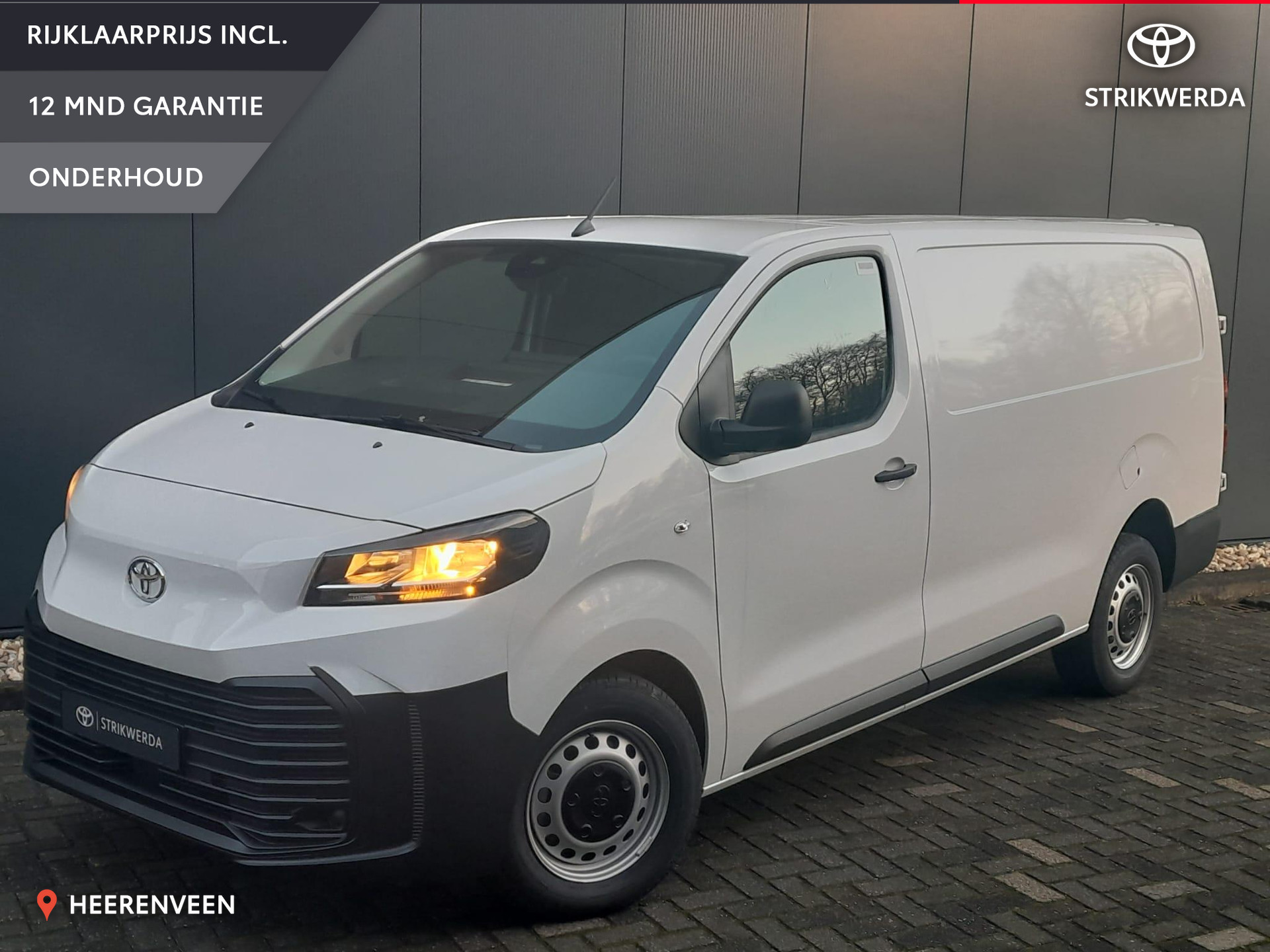 Toyota PROACE LONG BPM VRIJ 2.0 D 145pk Airco|Cruise|Pdc|Andoid-Auto Trekgewicht: 2.500kg