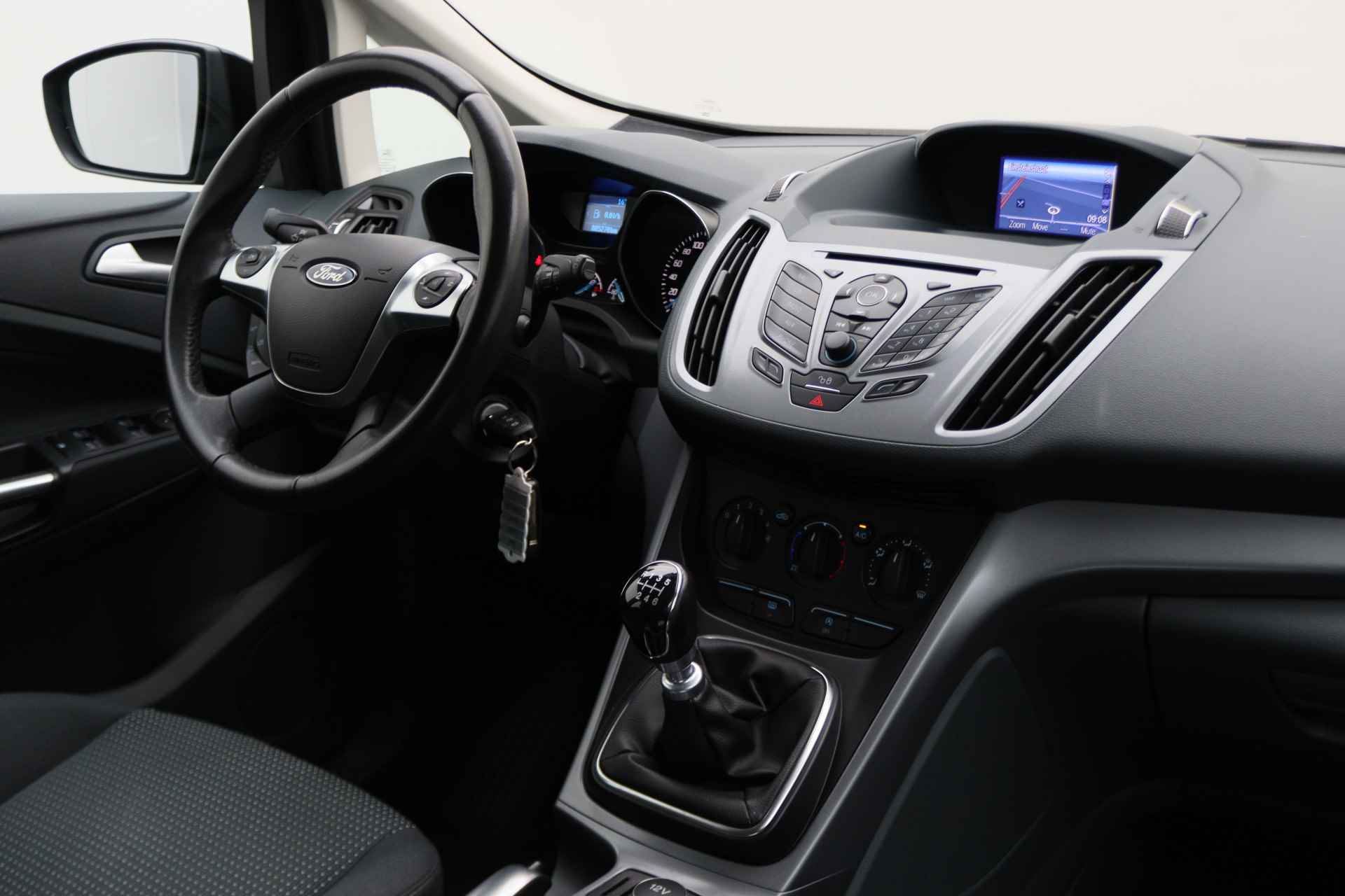 Ford C-MAX 1.0 Edition Navigatie, Cruise, Bluetooth, Airco, PDC, Trekhaak - 24/39