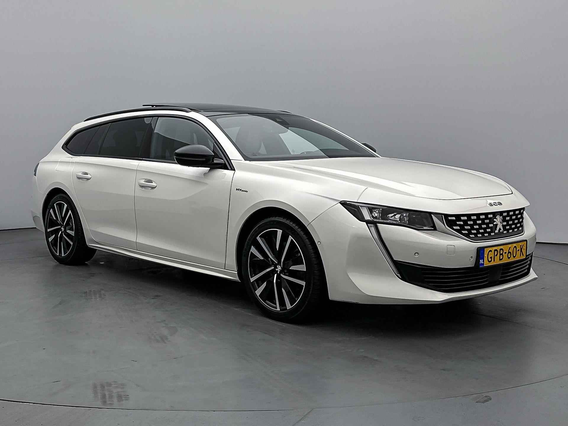 Peugeot 508 SW Blue Lease GT 225 pk Automaat | Navigatie | Elektrisch Panoramadak | Achteruitrijcamera | Verwarmde Comfortstoelen | Alcantara Bekleding | Premium Audio | Elektrische Achterklep met Sensor | Keyless Entry/Start | Dodehoek Detectie | Trekhaak | 18" Lichtmetalen Velgen | Apple Carplay/Android Auto | - 3/38