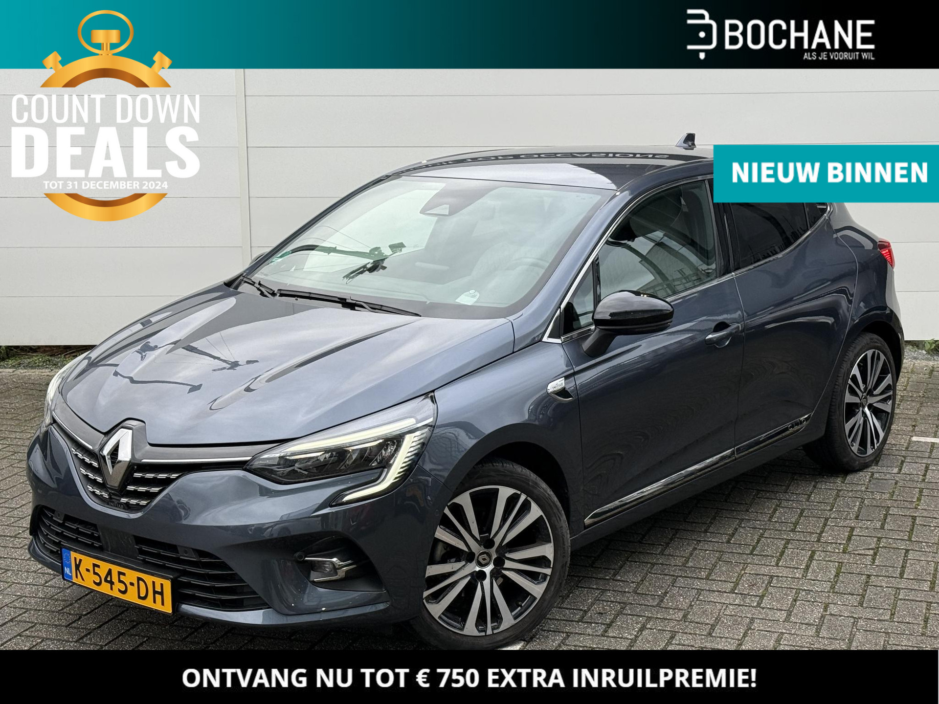 Renault Clio 1.3 TCe 130 EDC Initiale Paris | Automaat | Leder | Stoelverwarming