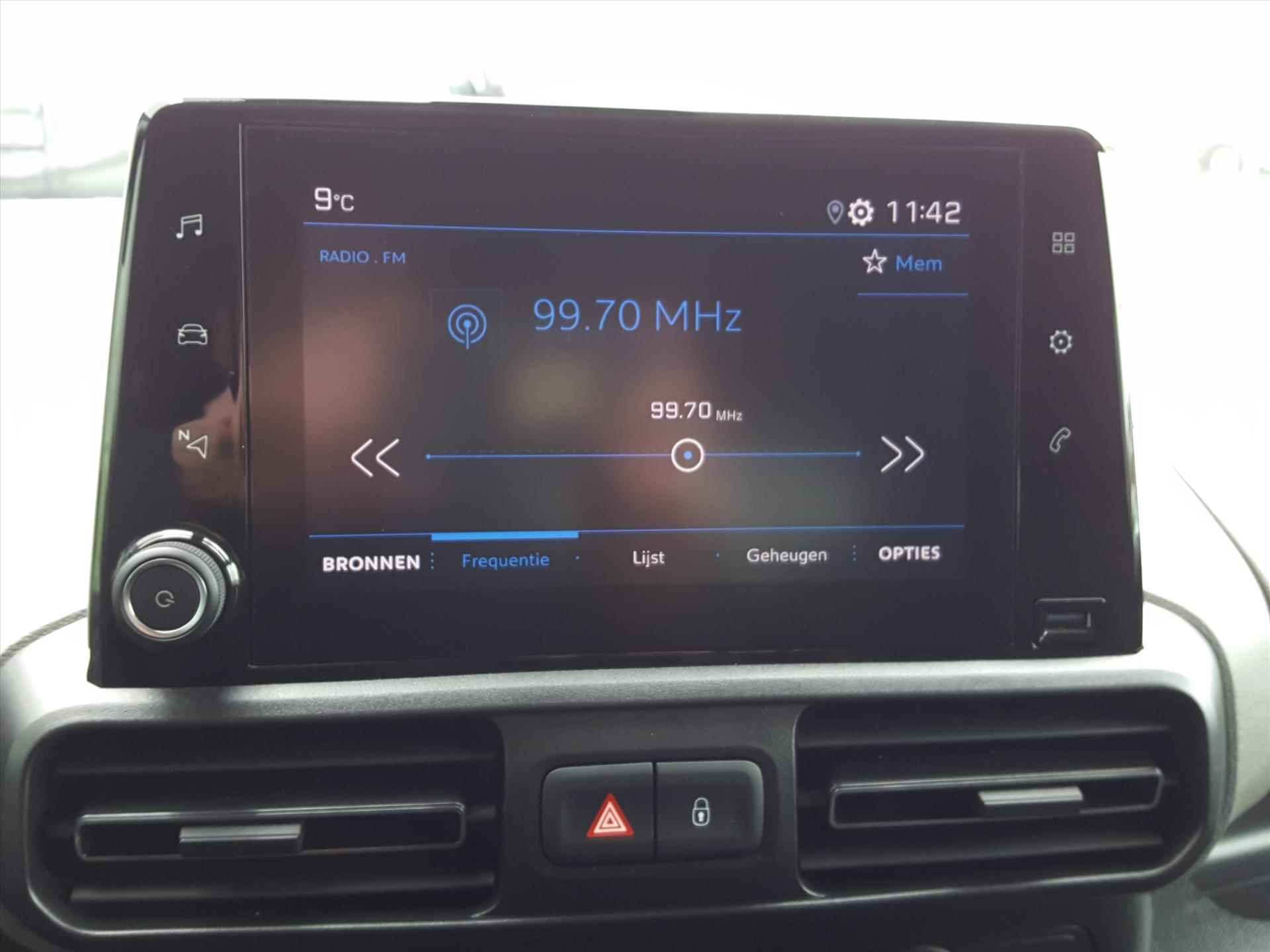 PEUGEOT Rifter 1.2 PureTech 110pk S&S Active AIRCO | Cruise control | Bluetooth | Navigatie via Apple Carplay & Android auto | 2 zijschuifdeuren - 30/54