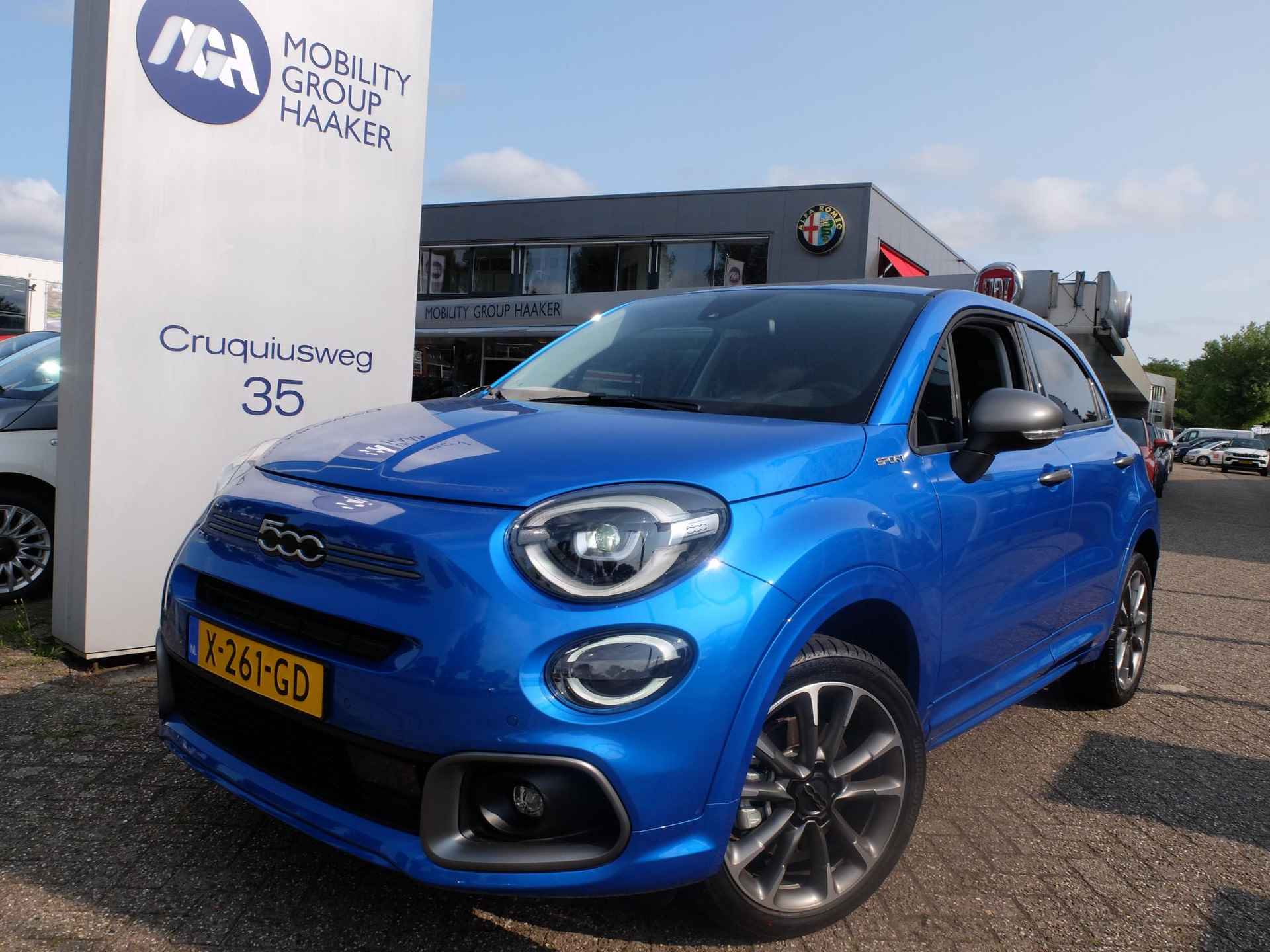 Fiat 500 X 1.5 Hybrid Sport Direct Leverbaar Sport Edition Carplay/Android Auto - 1/19