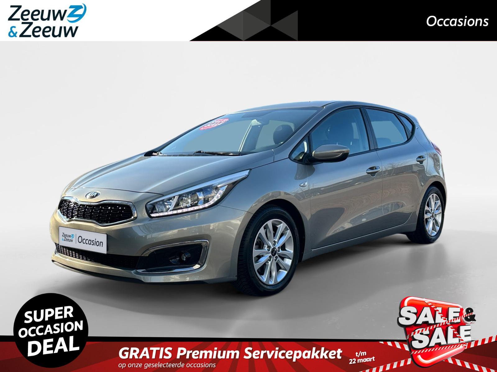 Kia cee'd 1.0 T-GDi First Edition Navigatie | Achteruitrijcamera | Airco | Elektrische ramen | 12 maanden BOVAG GARANTIE!