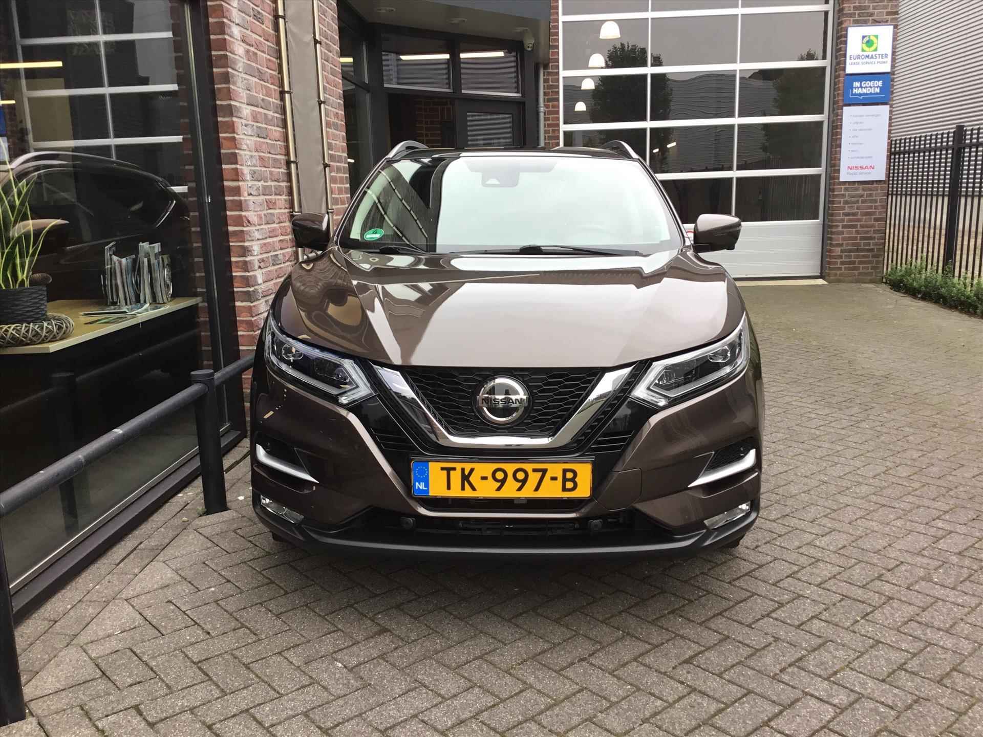 Nissan Qashqai 1.2  DIG-T 115pk Tekna / Panoramadak / Navigatie / 360° Camera / Stoelverwarming - 5/30