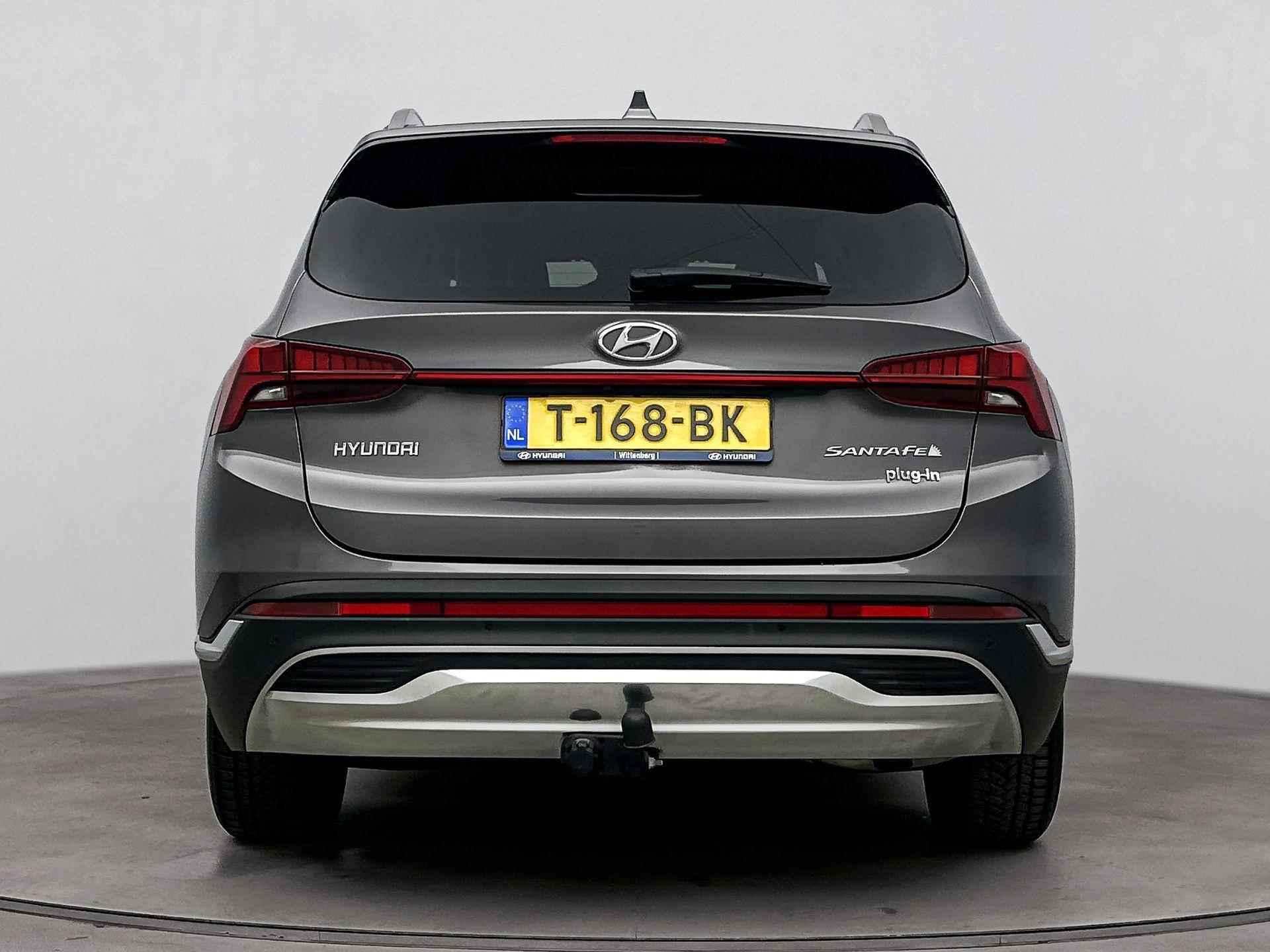 Hyundai Santa Fe 1.6 T-GDI PHEV COMFORT SMART  | TREKHAAK | LEDER | NAVI | CLIMA | CRUISE ADAPT. | 360 CAMERA | 19'' LMVELGEN | FABRIEKSGARANTIE GELDIG T/M 4-2027! | - 6/38