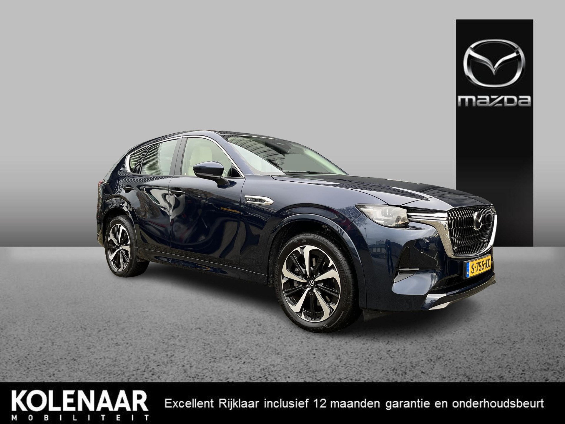 Mazda CX-60 2.5 e-SkyActiv PHEV Takumi /Panorama Pack/Carplay/Pure White Nappa lederen interieur/Eerste eigenaar/