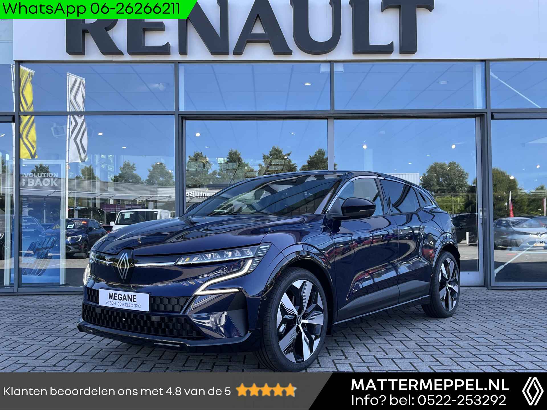 Renault Mégane E-Tech Comfort Range Techno 60 kWh | Pack Augmented Vision & Advanced Driving Assist | Pack Winter | Harman/Kardon