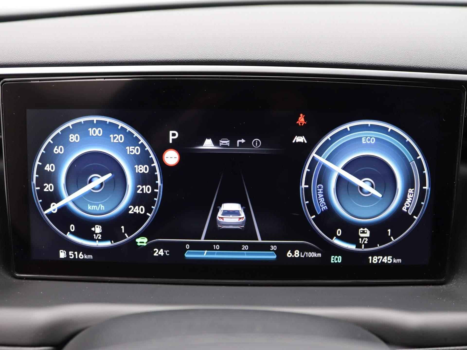 Hyundai Tucson 1.6 T-GDI HEV Comfort Smart | Hybride | Navigatie | Stoelverwarming | LED | DAB | Cruise Control | Achteruitrijcamera | Stuurverwarming | - 7/48