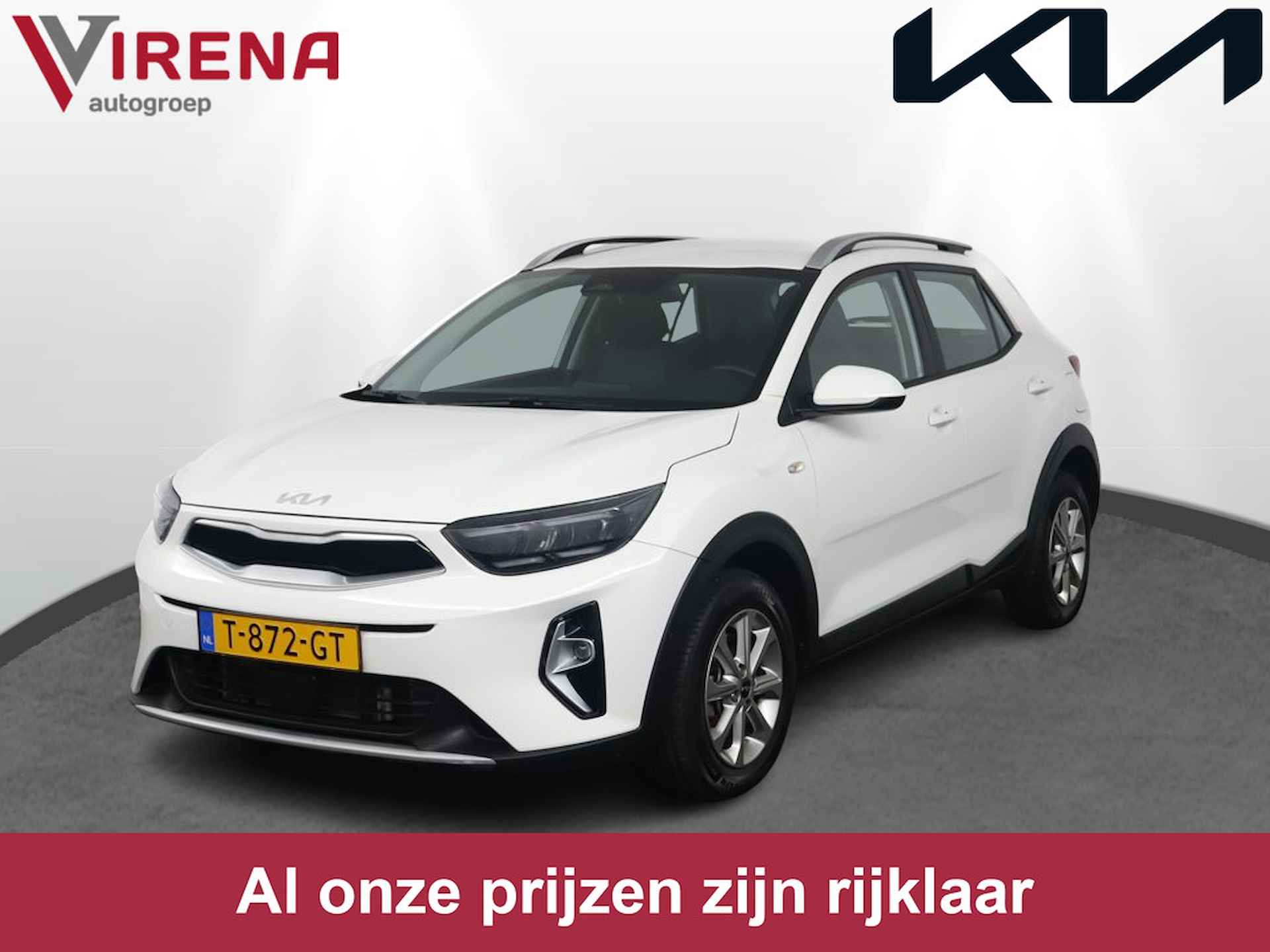 Kia Stonic 1.0 T-GDi MHEV DynamicLine - Airco - Camera - Navigatie via Apple Carplay/Android Auto - Fabrieksgarantie t/m 16-06-2033