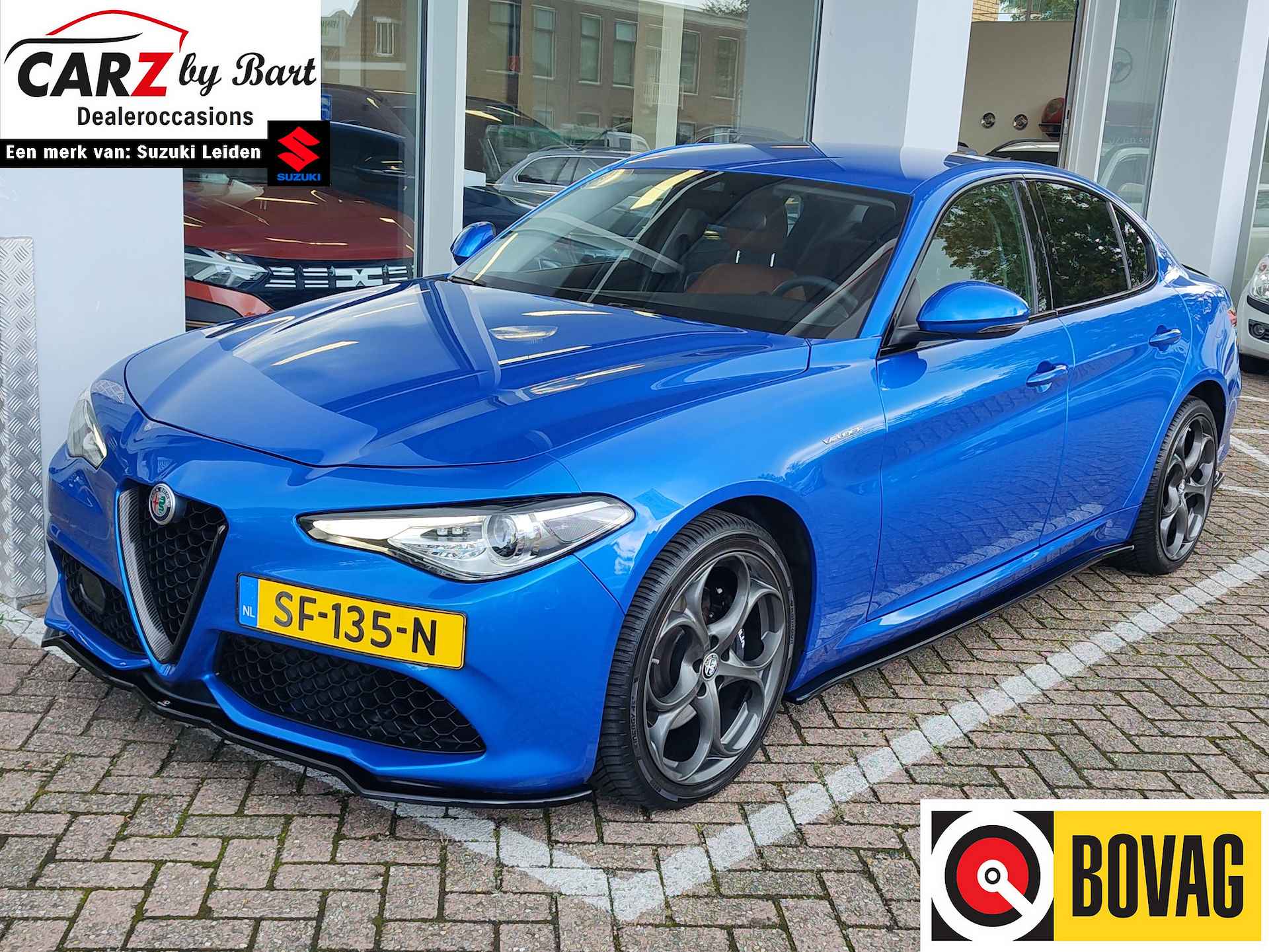 Alfa Romeo Giulia 2.0 T Q4 281PK AWD VELOCE AUTOMAAT Sportpakket | Cognac leder | 4WD - 1/39