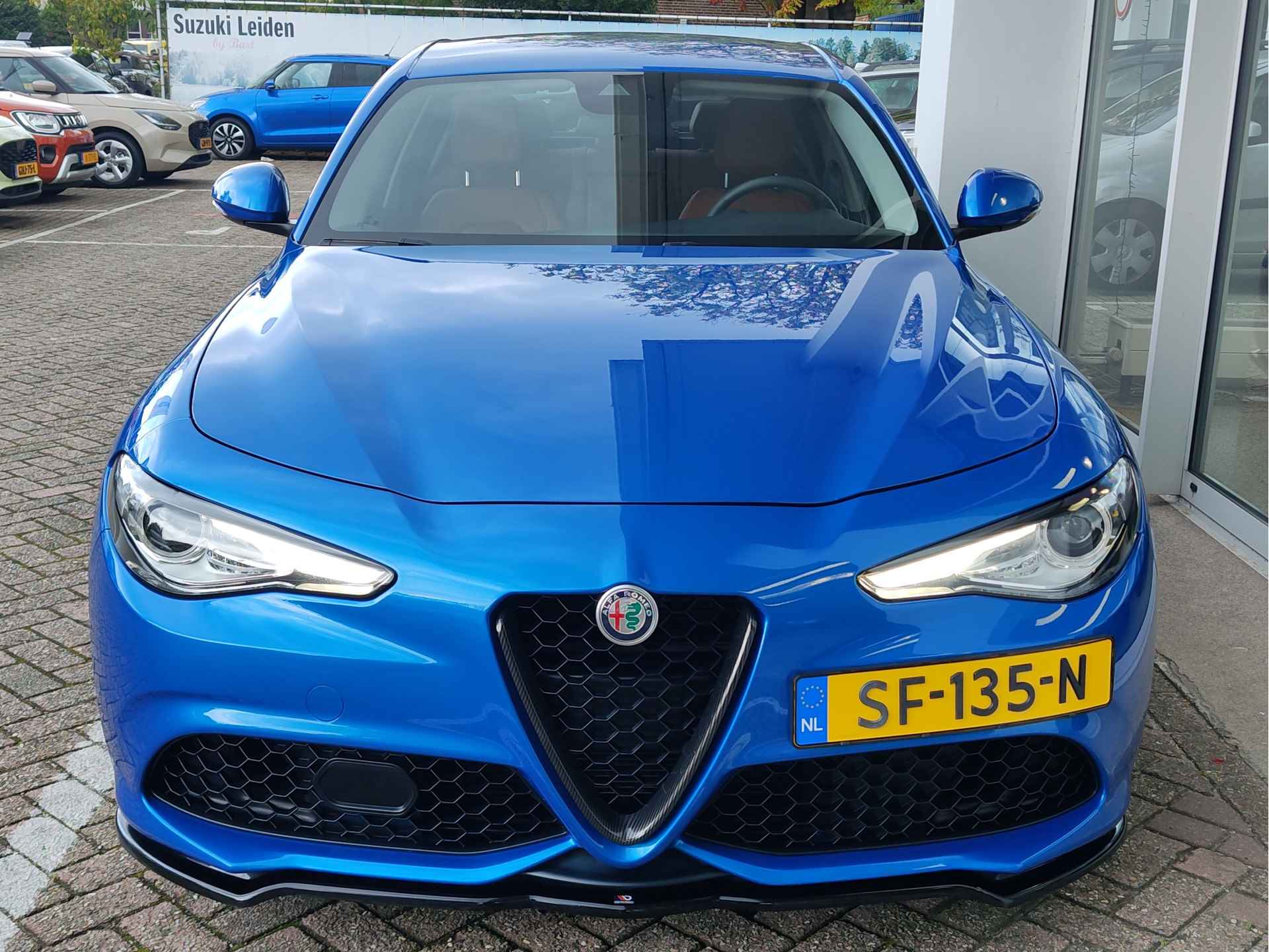 Alfa Romeo Giulia 2.0 T Q4 281PK AWD VELOCE AUTOMAAT Sportpakket | Cognac leder | 4WD - 9/39