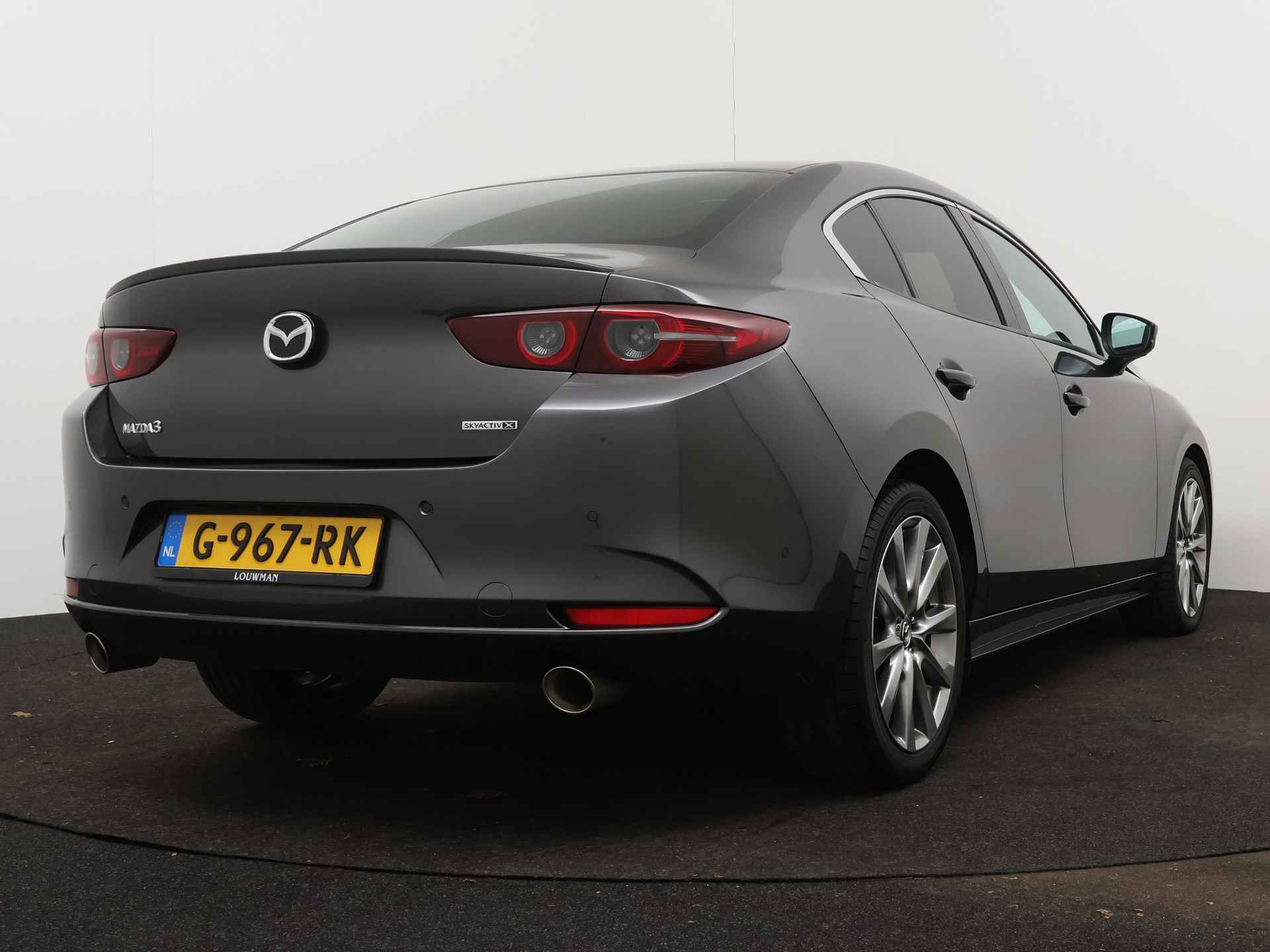 Mazda 3 2.0 e-SkyActiv-X M Hybrid 180 Luxury | I-Activesense | 360 Camera | Stuurwiel verwarmd | Voorstoelen verwarmd | - 3/47