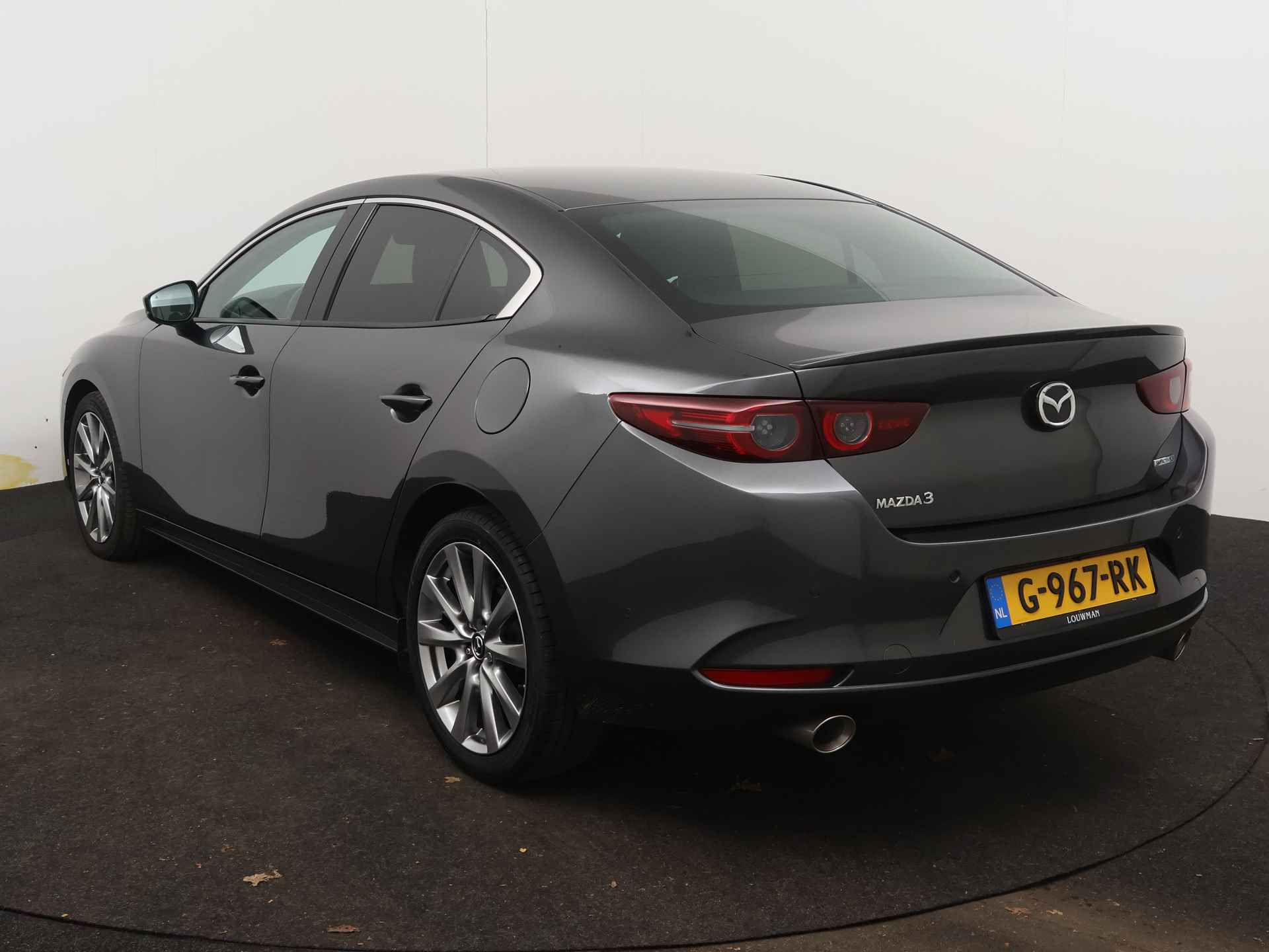 Mazda 3 2.0 e-SkyActiv-X M Hybrid 180 Luxury | I-Activesense | 360 Camera | Stuurwiel verwarmd | Voorstoelen verwarmd | - 17/47