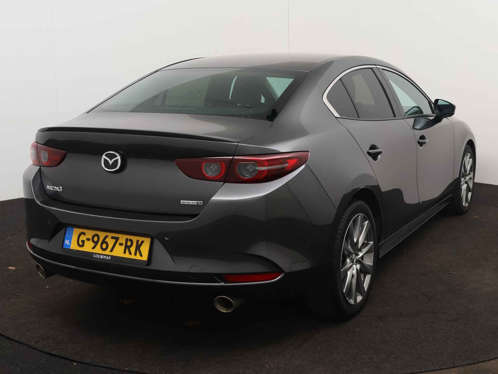 Mazda 3 2.0 e-SkyActiv-X M Hybrid 180 Luxury | I-Activesense | 360 Camera | Stuurwiel verwarmd | Voorstoelen verwarmd | - 18/47