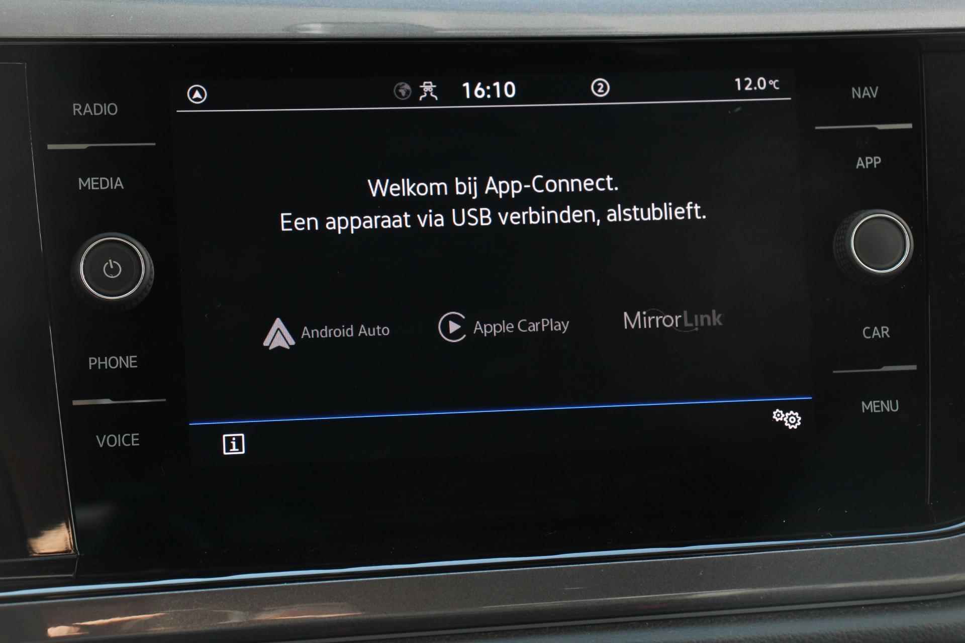 Volkswagen Polo 1.0 TSI 110pk DSG Highline | Navigatie | Apple Carplay/Android auto | Afneembare trekhaak | Parkeersensoren | Adaptive Cruise Control | Verwarmbare voorstoelen | Extra getint glas | Climate Control - 19/31