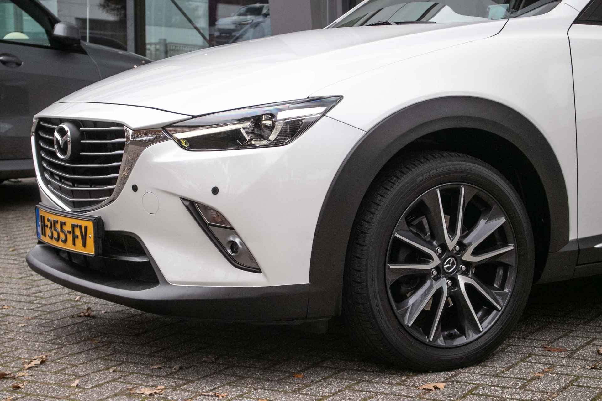 Mazda CX-3 2.0 SkyActiv-G 120 GT-M Line Automaat - All in rijklaarprijs | Trekhaak | Navi | Blind spot - 28/41