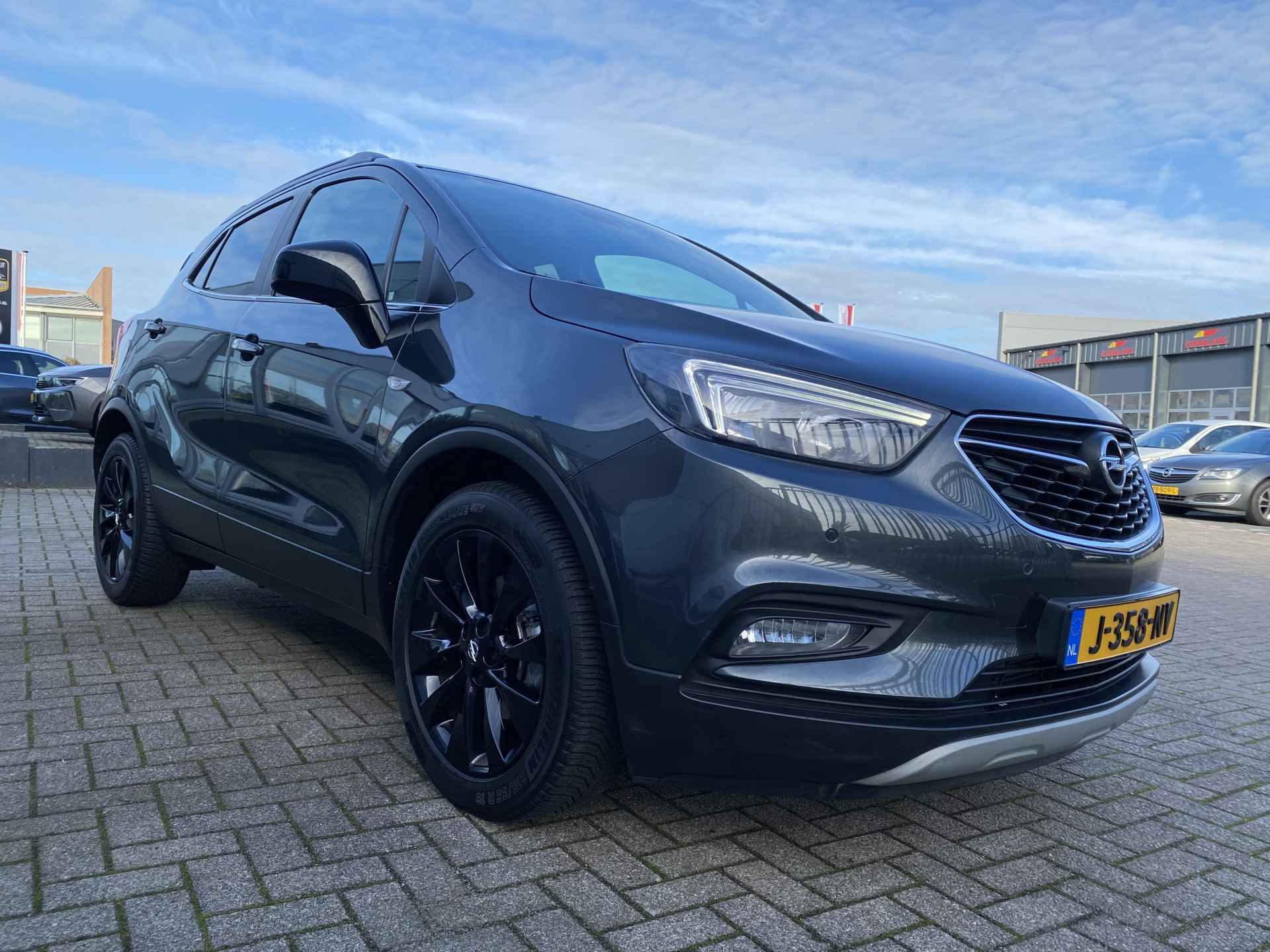 Opel Mokka X 1.4 Turbo Black Edition..!! Navigatie, Camera, Climate contr, half leer, etc.. - 12/30