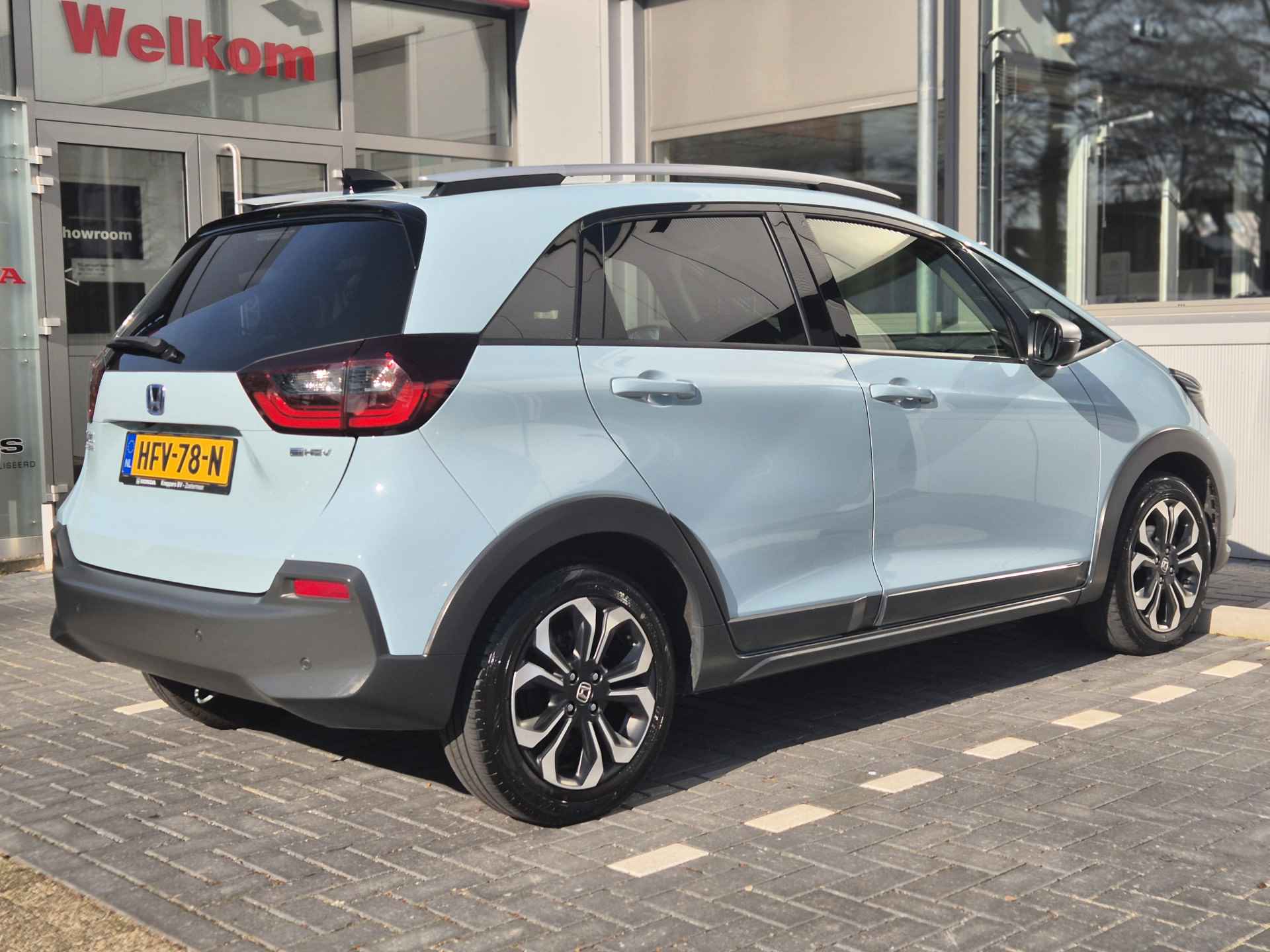 Honda Jazz 1.5 e:HEV Crosstar Navigatie, Parkeersensoren V+A, Apple/Android , All-in Rijklaarprijs - 20/24