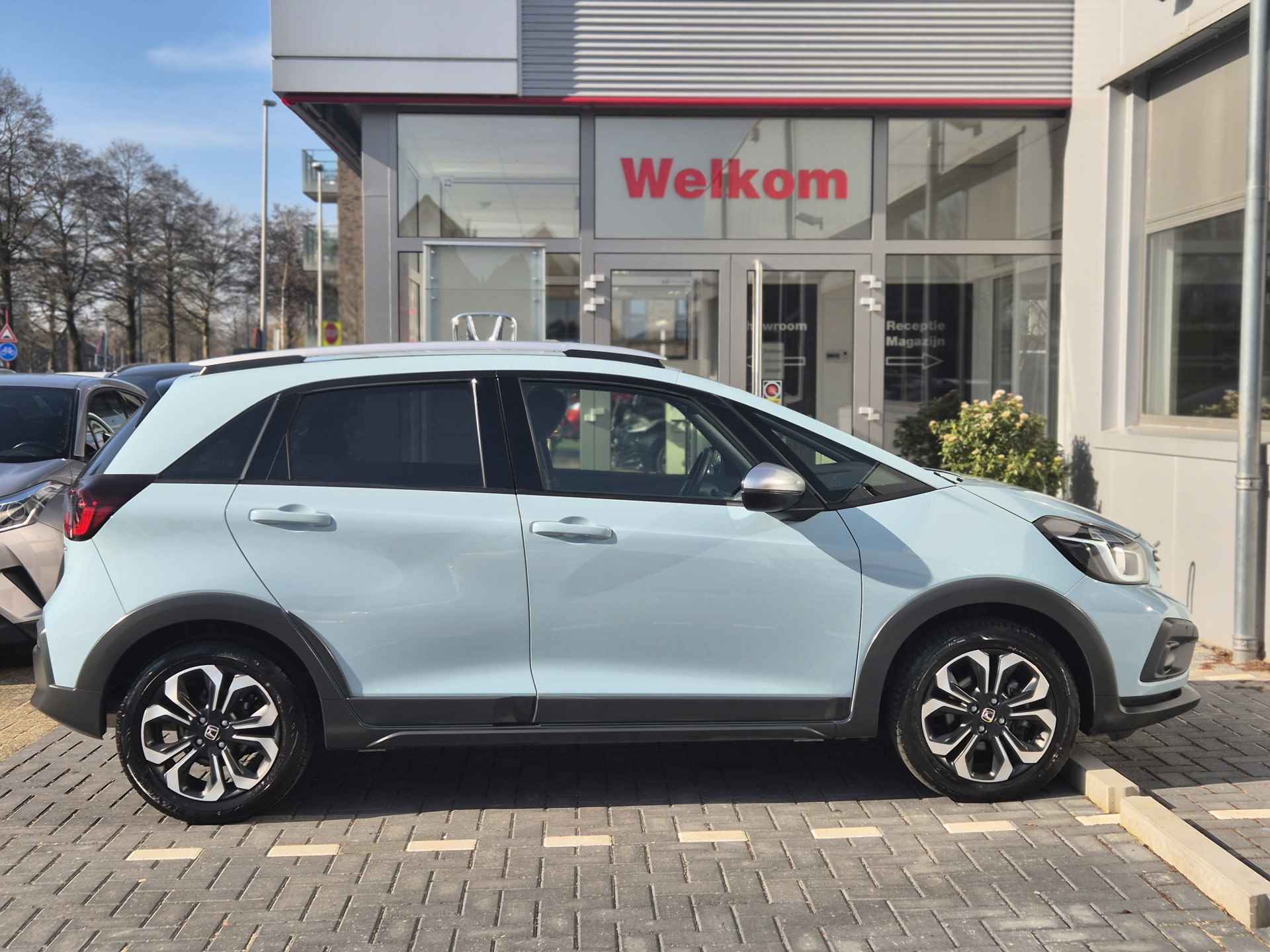 Honda Jazz 1.5 e:HEV Crosstar Navigatie, Parkeersensoren V+A, Apple/Android , All-in Rijklaarprijs - 21/24