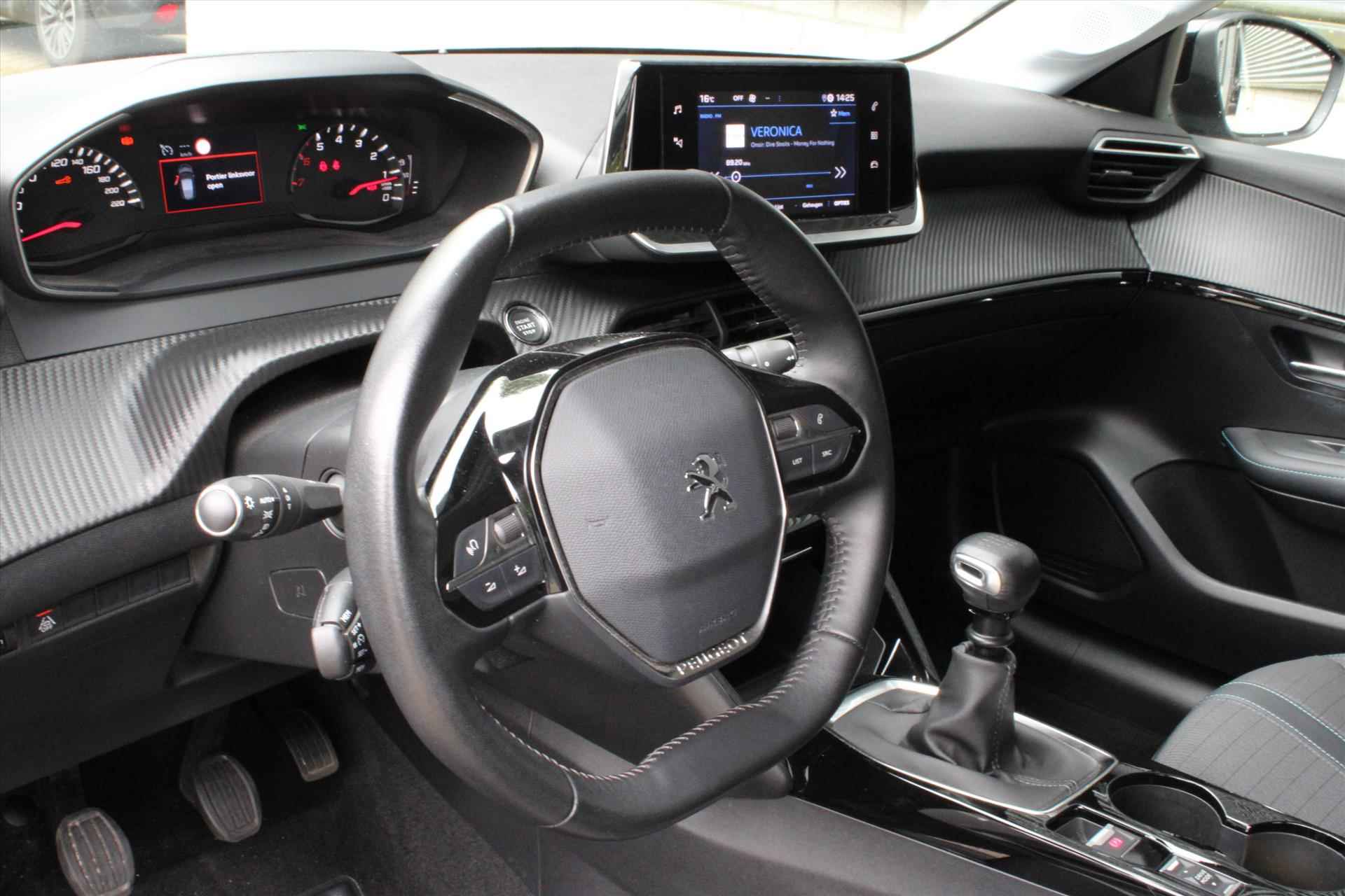 Peugeot 208 1.2 PureTech 100pk Allure Pack | Bluetooth | Cruise Control | 16" Lm Velgen | - 9/29